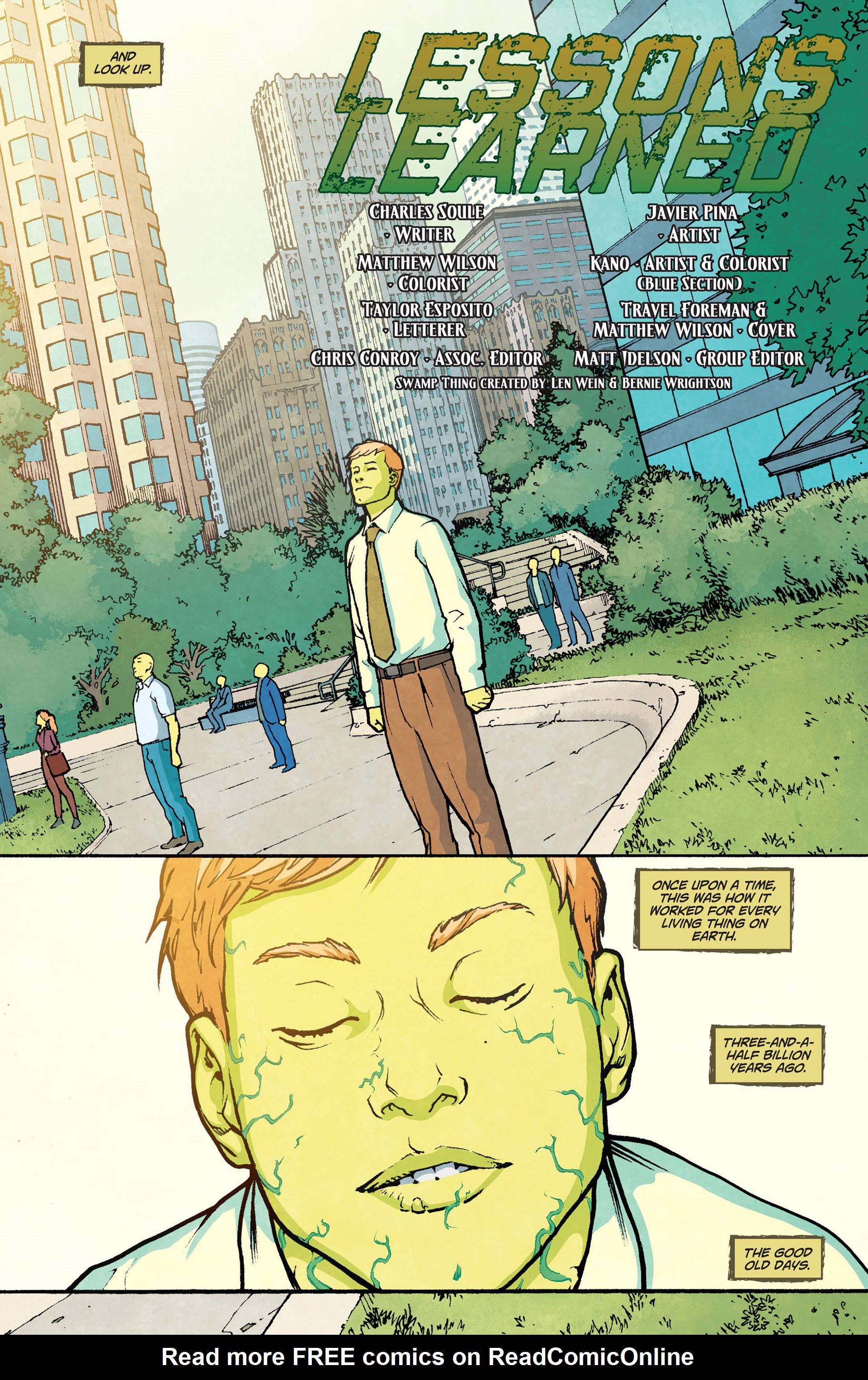 Read online Swamp Thing (2011) comic -  Issue # Annual 2 - 4