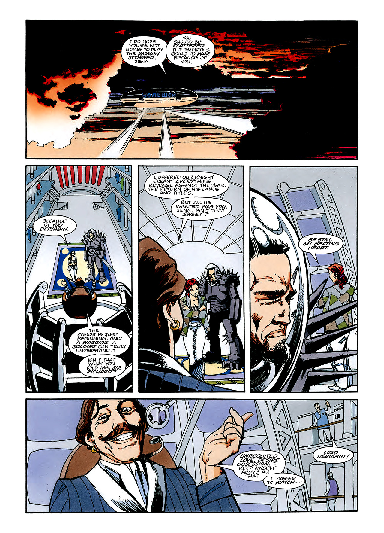 Read online Nikolai Dante comic -  Issue # TPB 3 - 110