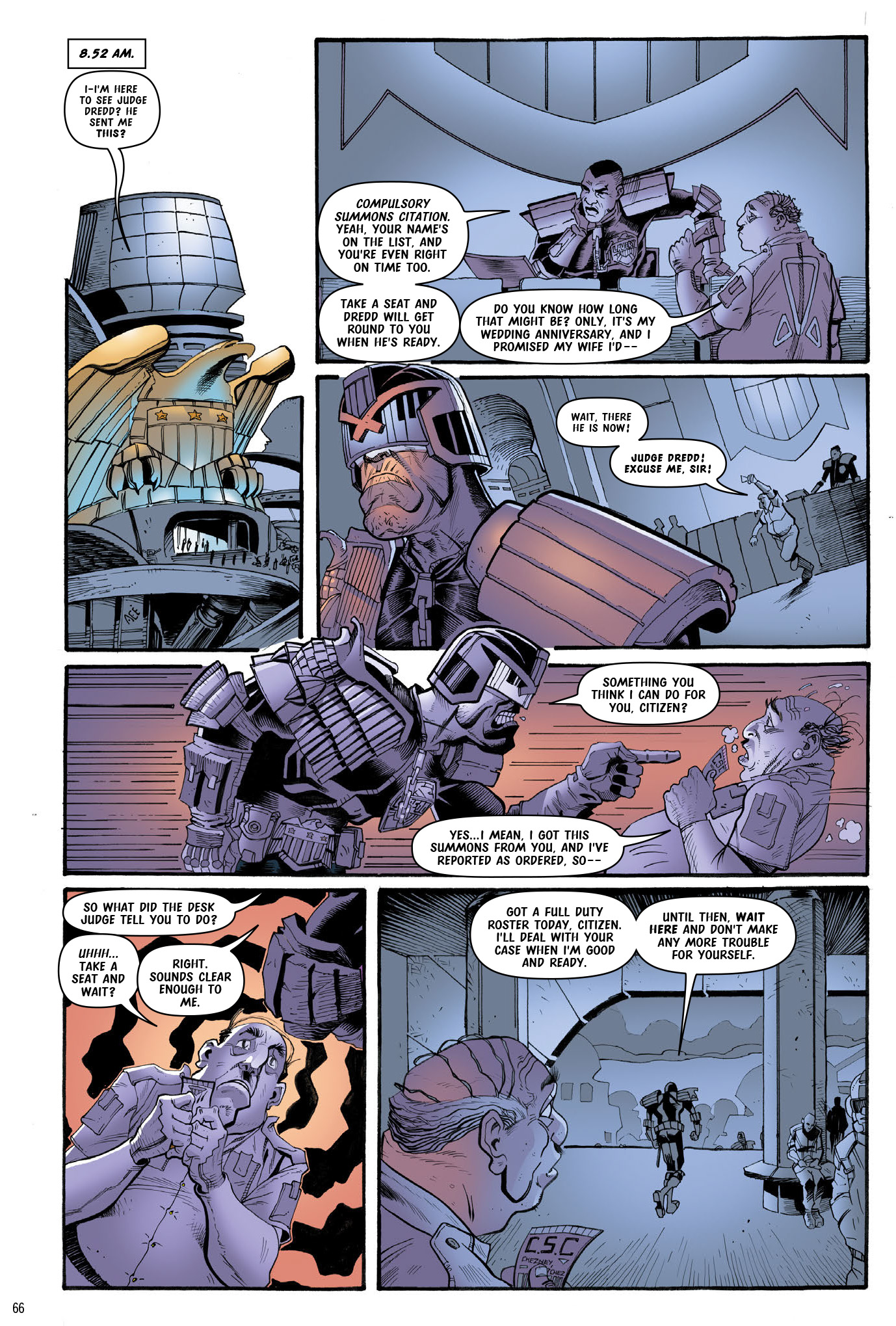 Read online Judge Dredd: The Complete Case Files comic -  Issue # TPB 36 (Part 1) - 68