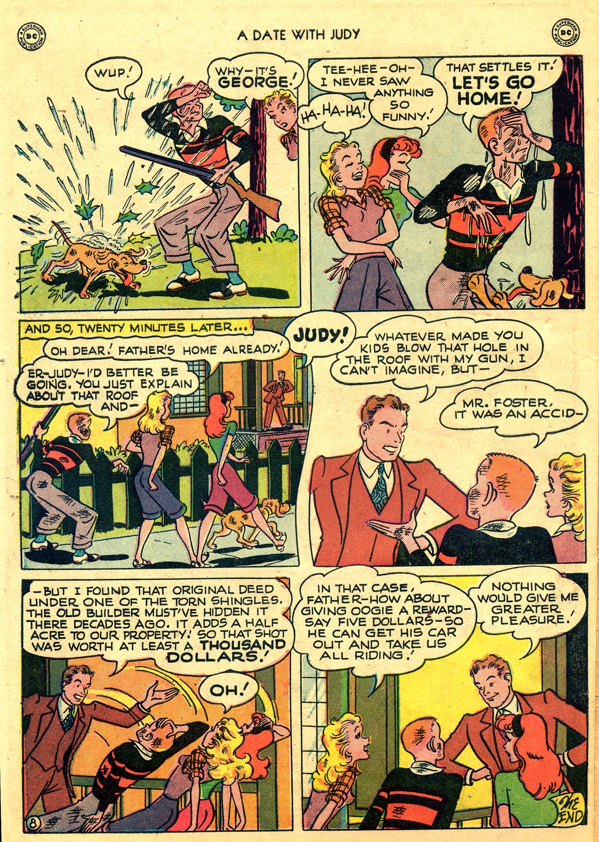 Read online A Date with Judy comic -  Issue #4 - 48