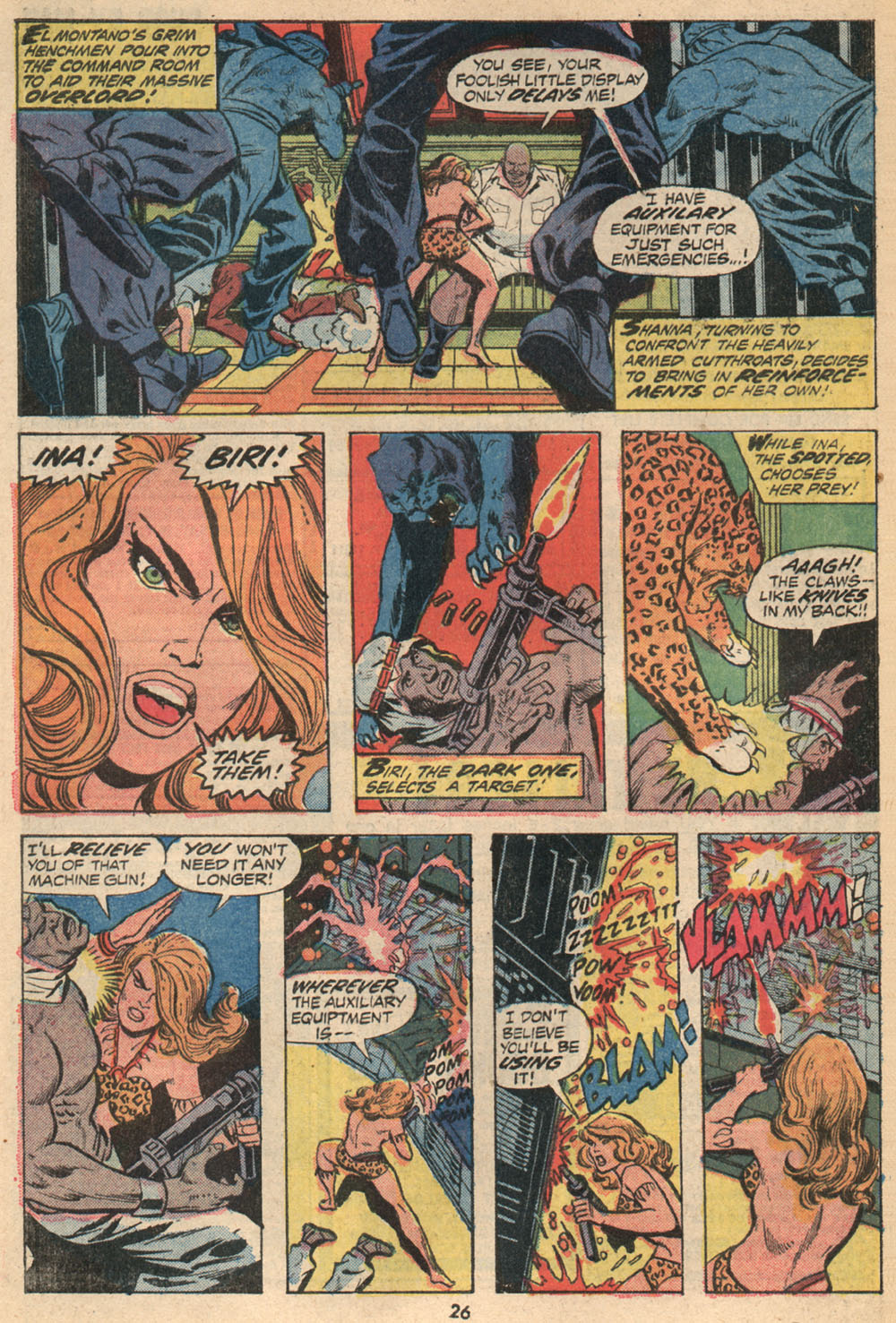 Read online Shanna, the She-Devil (1972) comic -  Issue #2 - 17