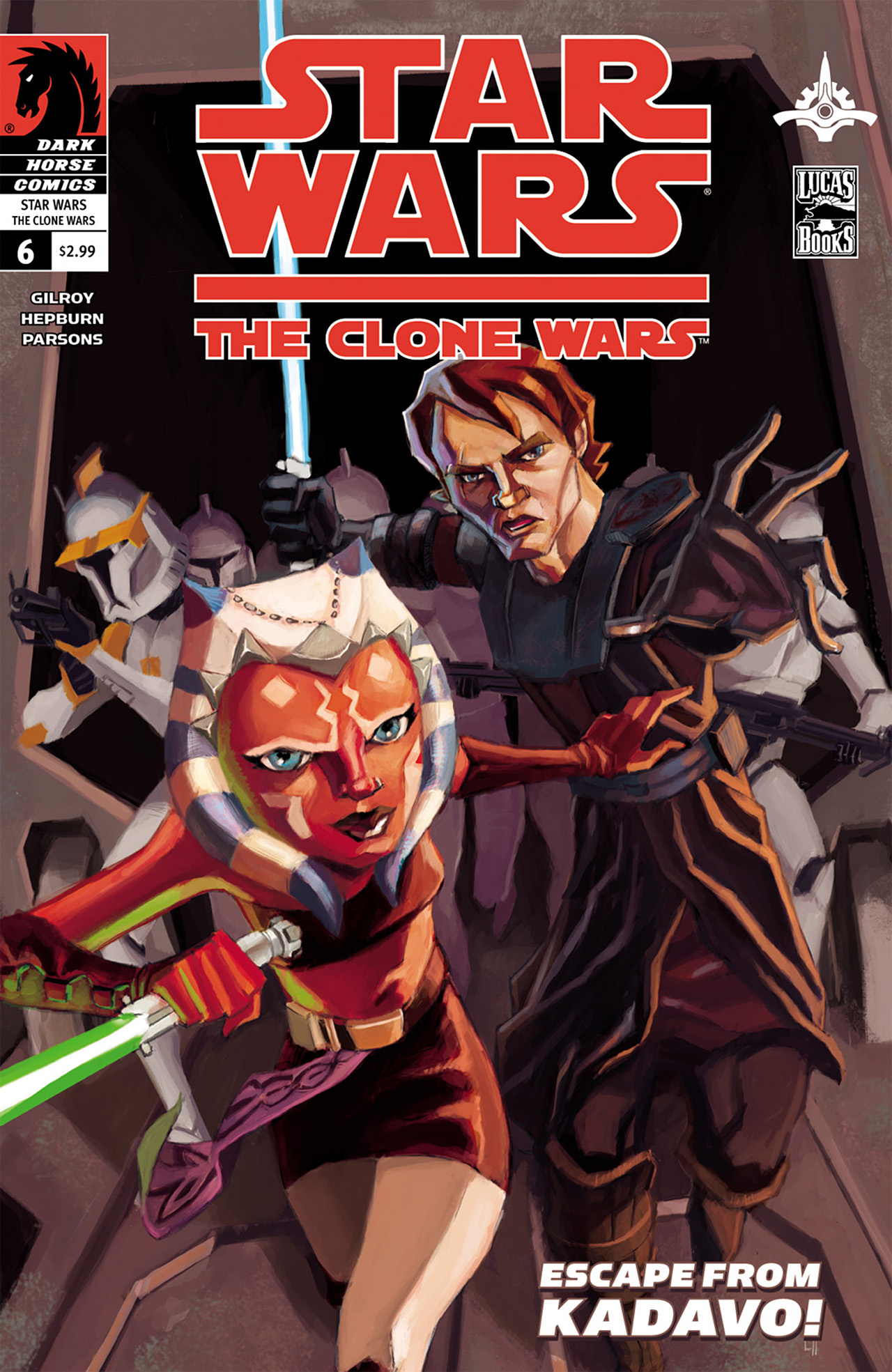Read online Star Wars: The Clone Wars comic -  Issue #6 - 1
