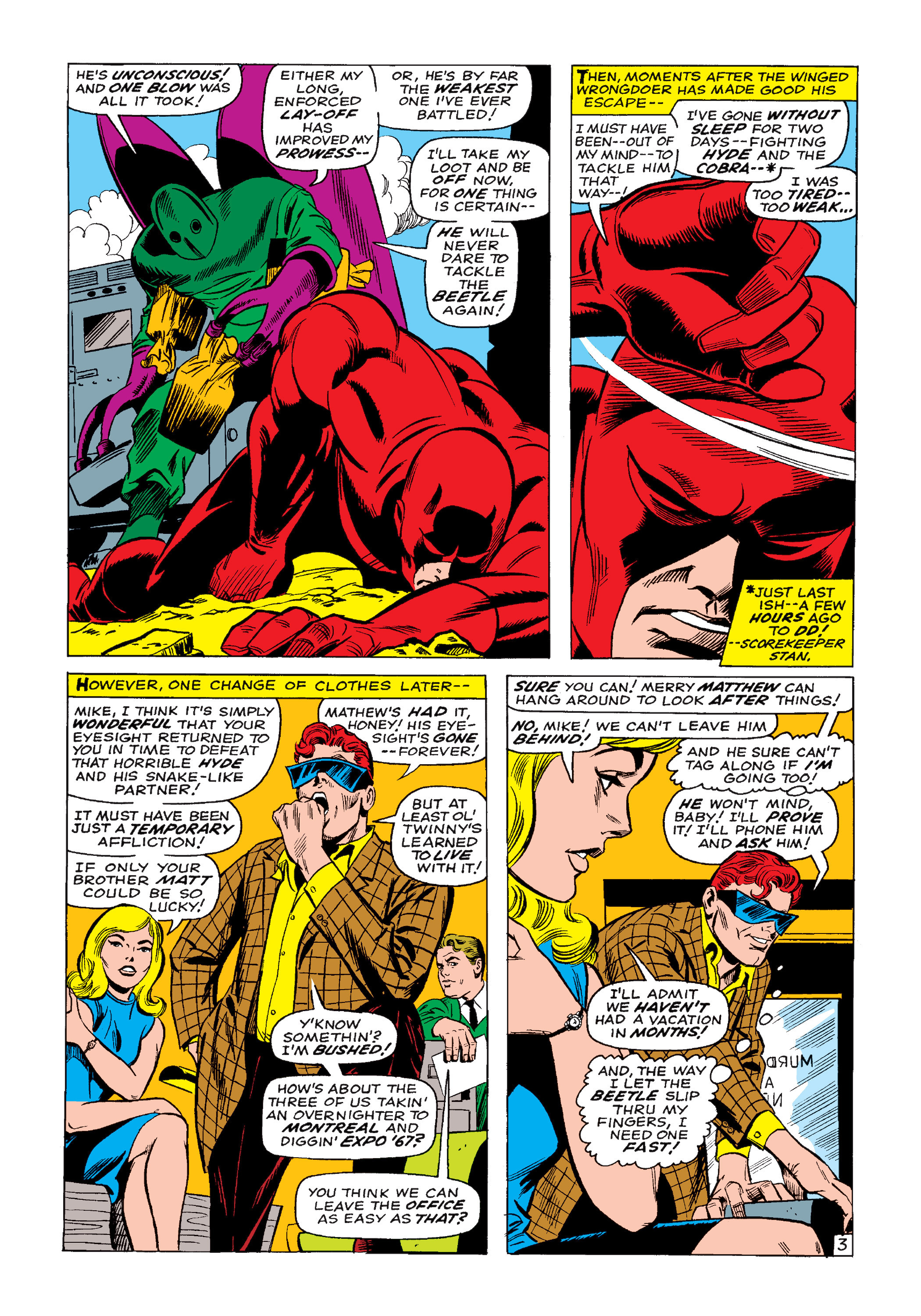 Read online Marvel Masterworks: Daredevil comic -  Issue # TPB 4 (Part 1) - 9