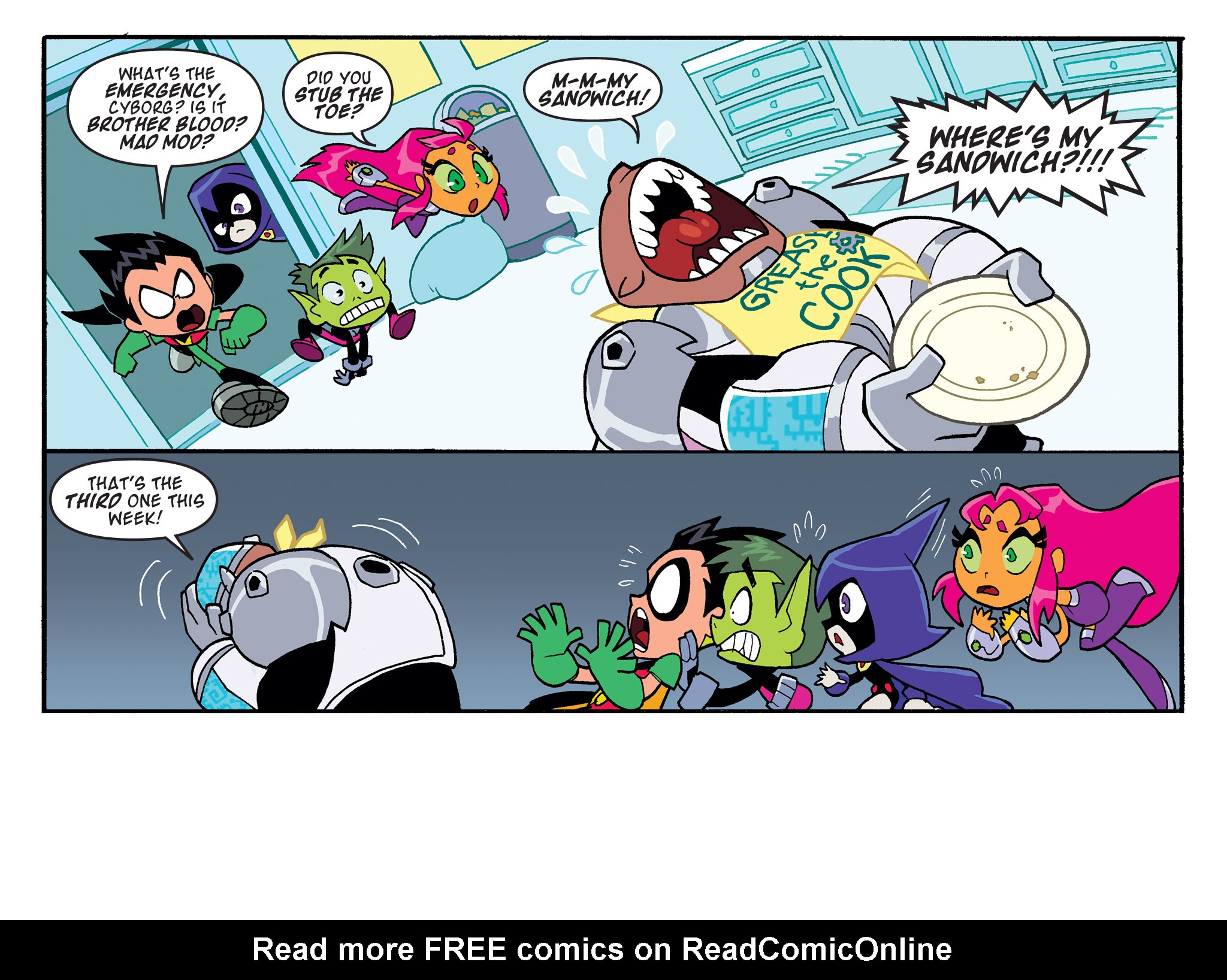 Read online Teen Titans Go! (2013) comic -  Issue #1 - 9