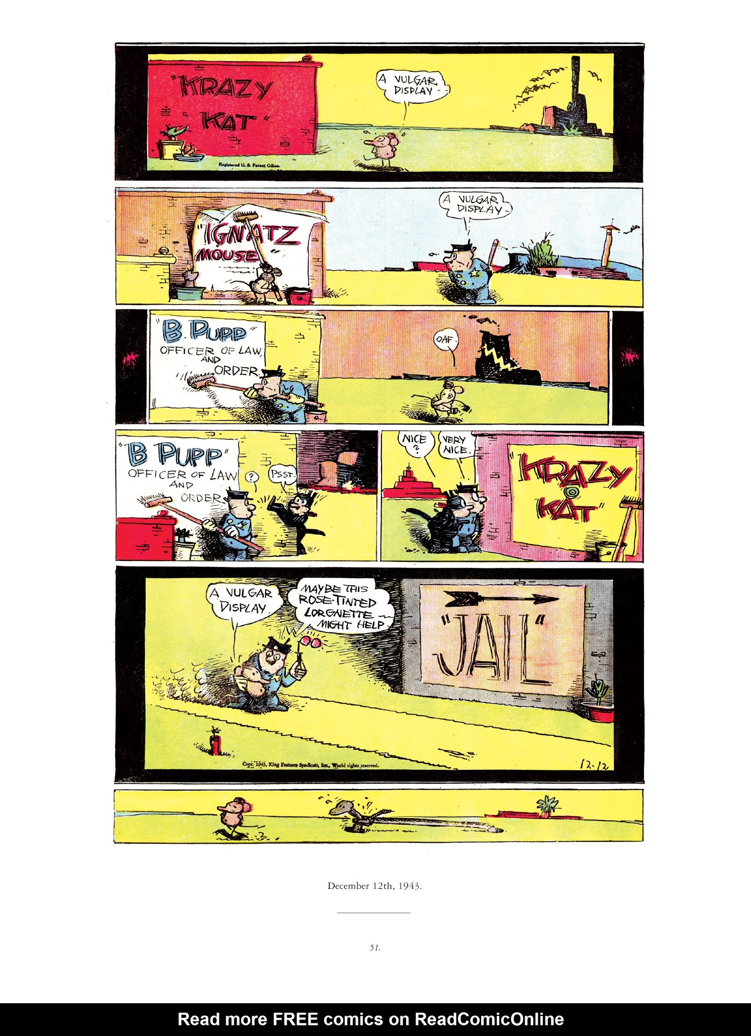 Read online Krazy & Ignatz comic -  Issue # TPB 13 - 77