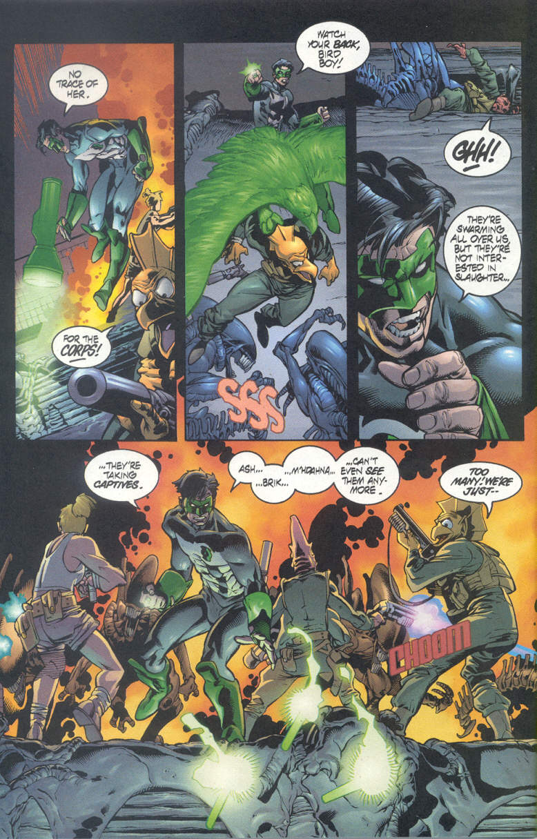 Read online Green Lantern vs. Aliens comic -  Issue #2 - 22
