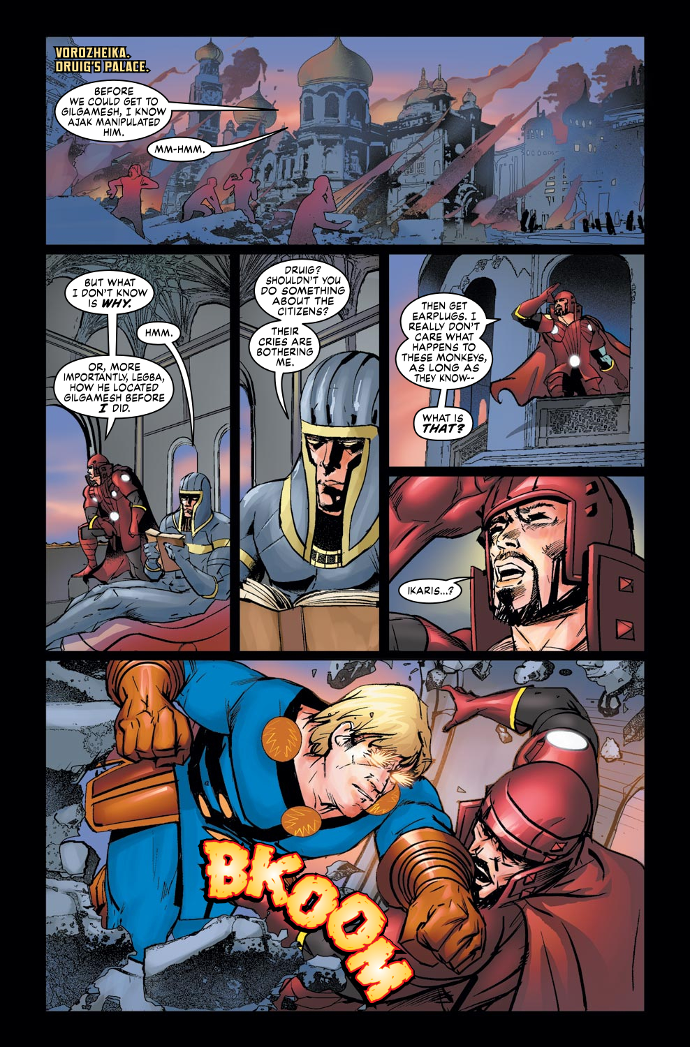 Read online Eternals (2008) comic -  Issue #7 - 10