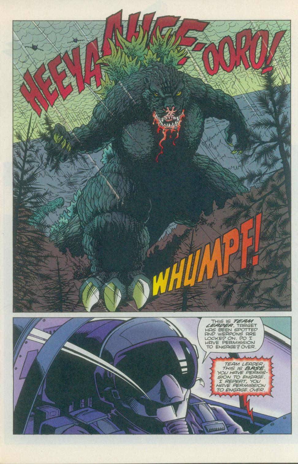 Read online Godzilla (1995) comic -  Issue #1 - 12