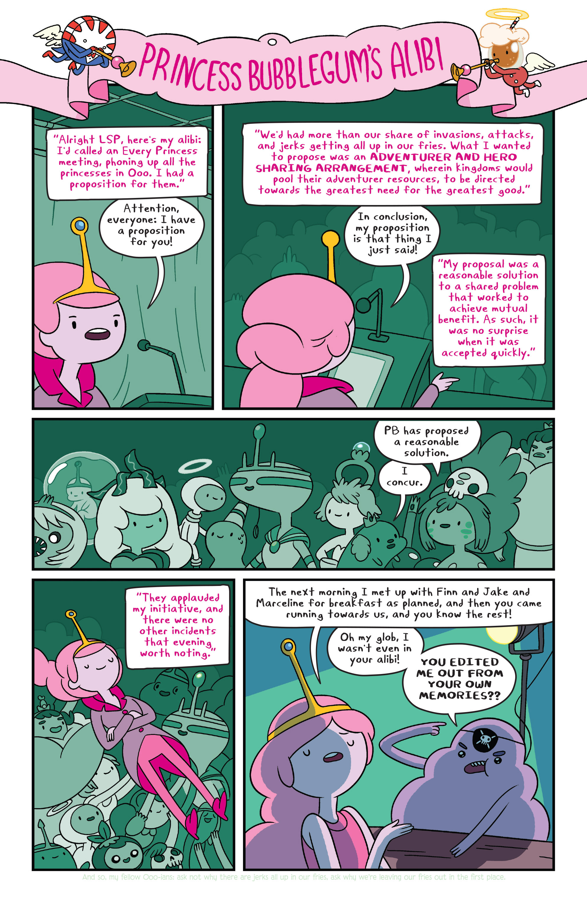 Read online Adventure Time comic -  Issue #35 - 12