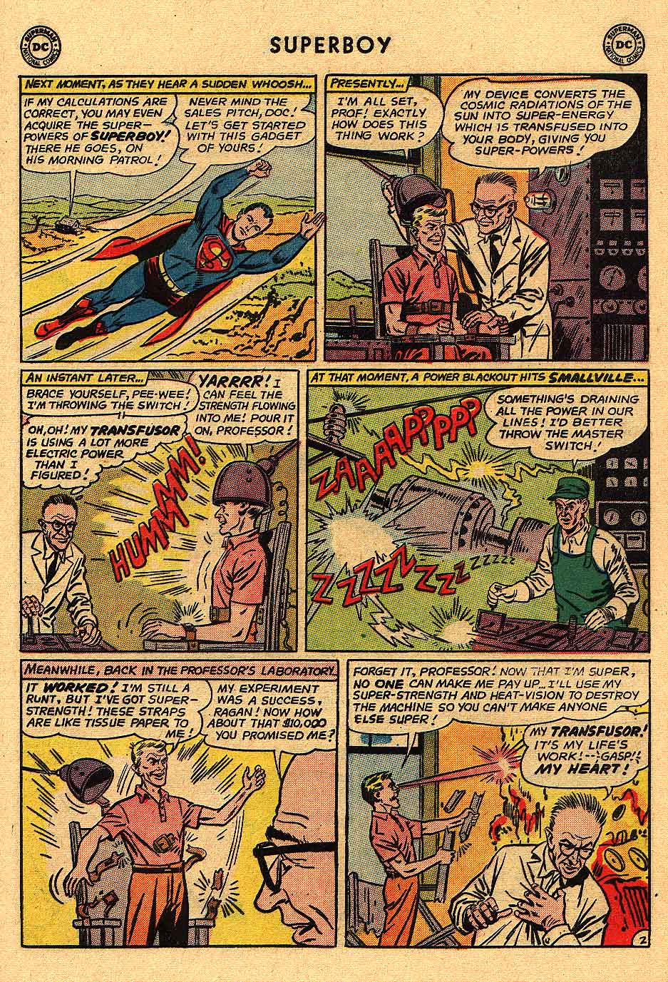 Read online Superboy (1949) comic -  Issue #110 - 19