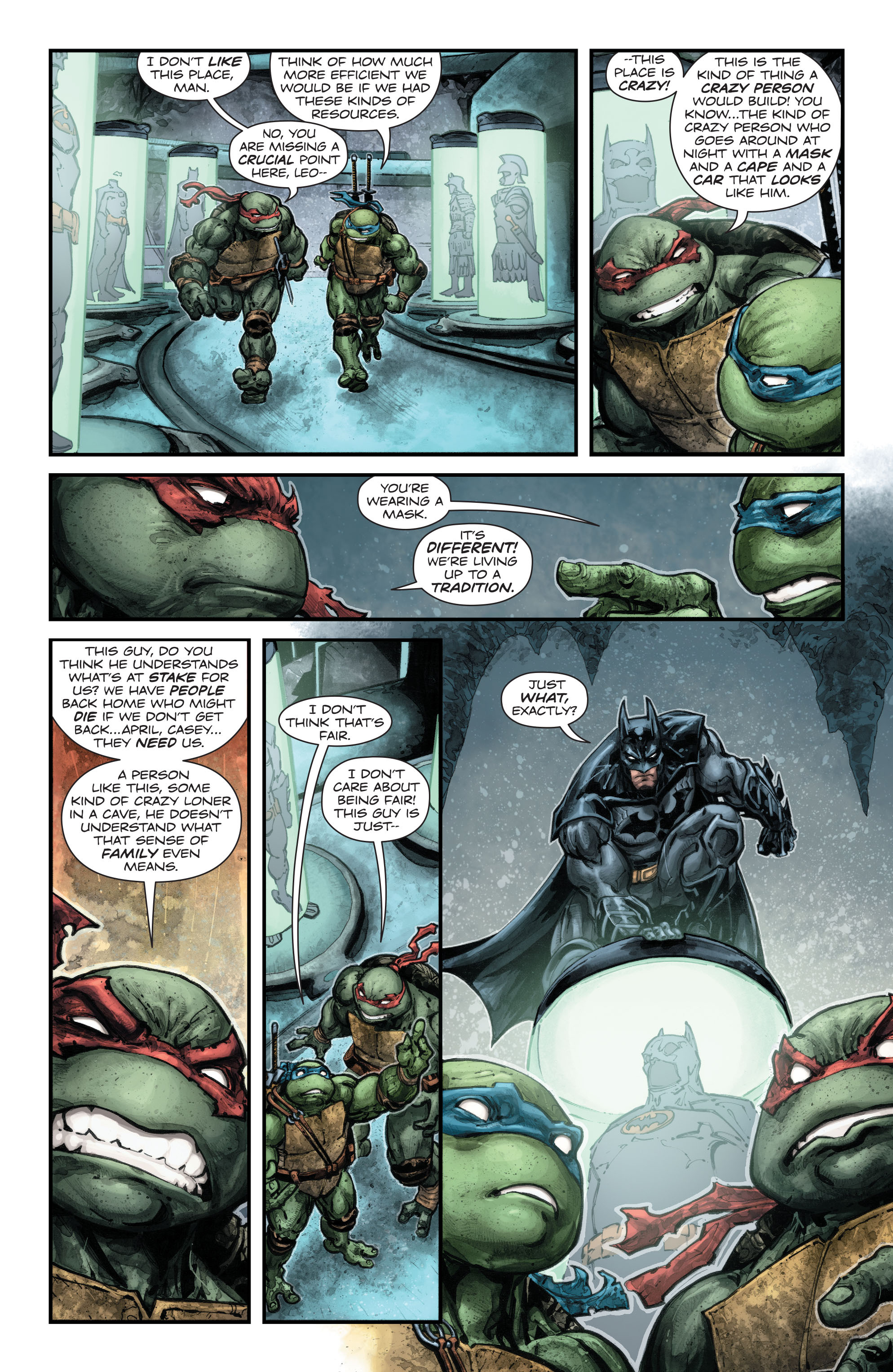 Read online Batman/Teenage Mutant Ninja Turtles comic -  Issue #3 - 12