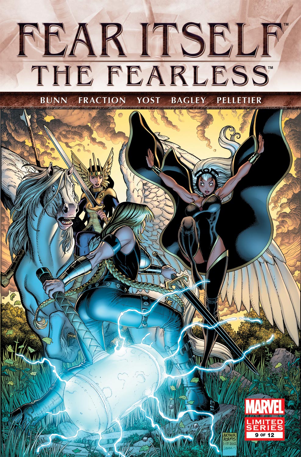 Read online Fear Itself: The Fearless comic -  Issue #9 - 1