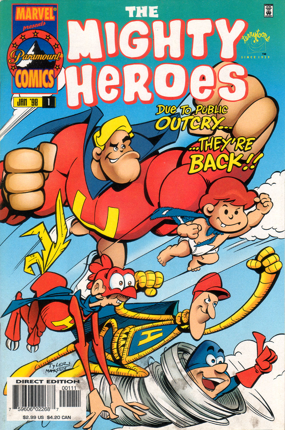 Read online The Mighty Heroes comic -  Issue # Full - 1