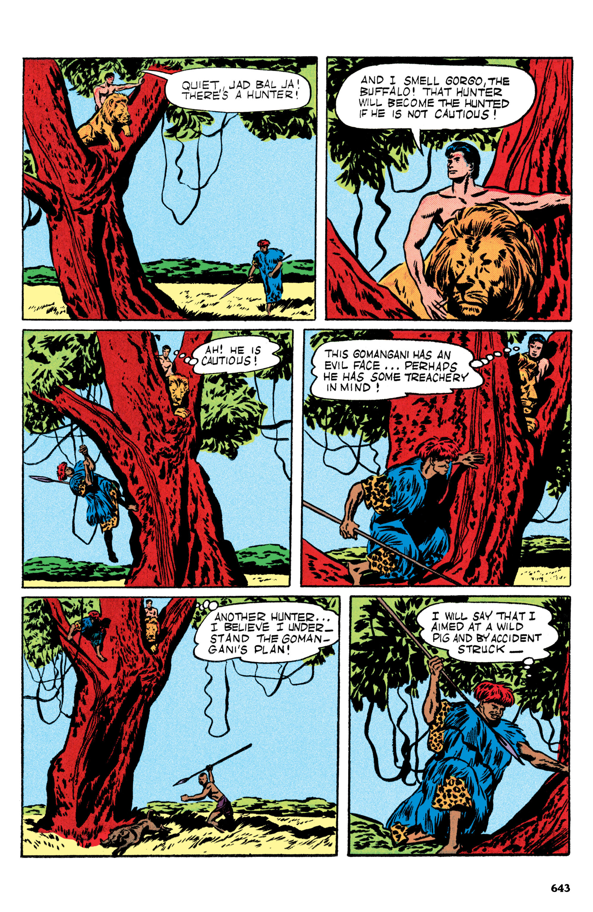 Read online Edgar Rice Burroughs Tarzan: The Jesse Marsh Years Omnibus comic -  Issue # TPB (Part 7) - 45