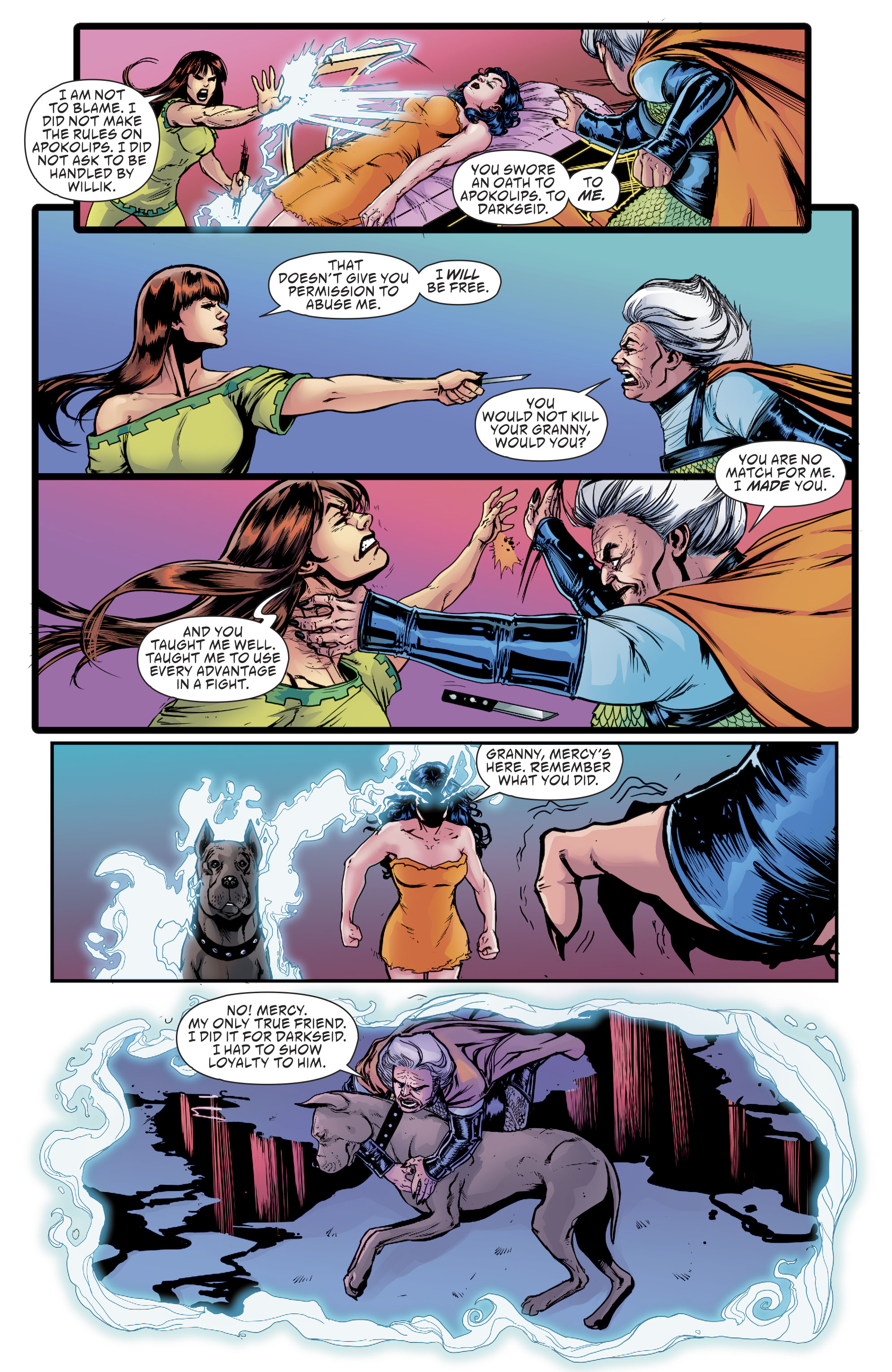 Read online Female Furies comic -  Issue #3 - 9