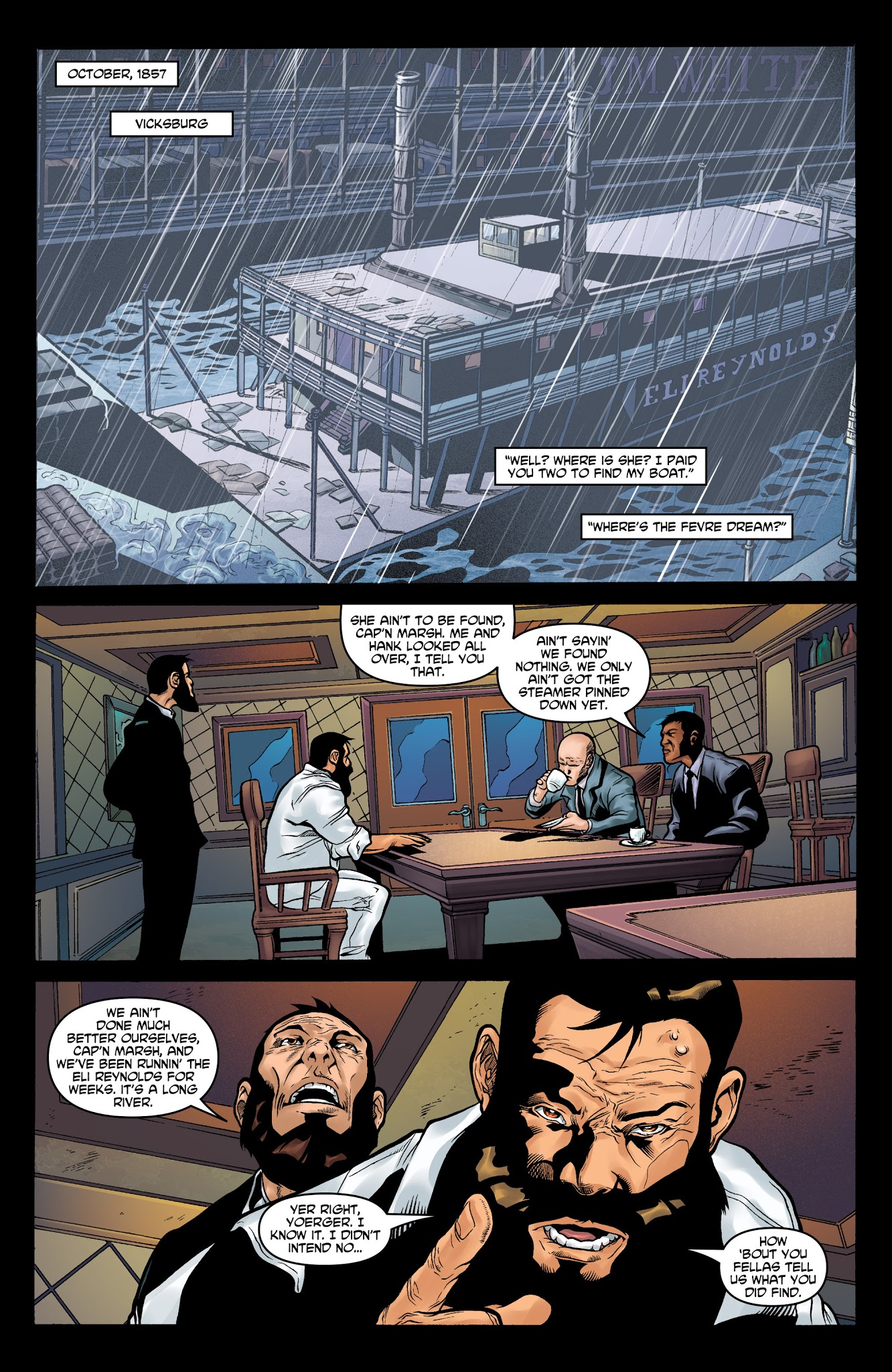 Read online George R.R. Martin's Fevre Dream comic -  Issue #8 - 3
