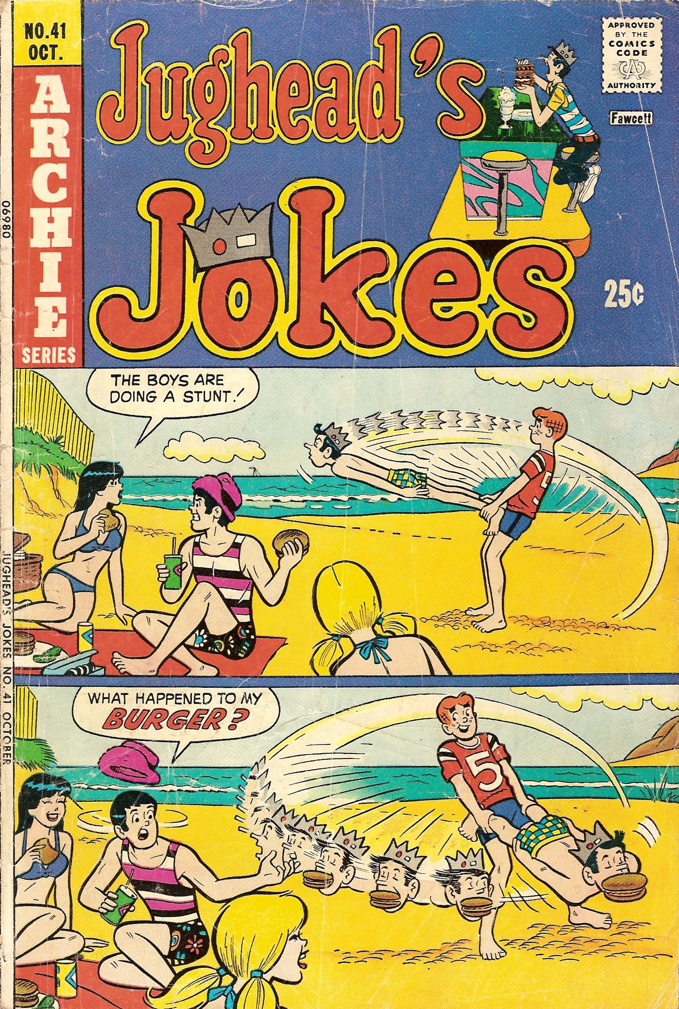 Read online Jughead's Jokes comic -  Issue #41 - 1
