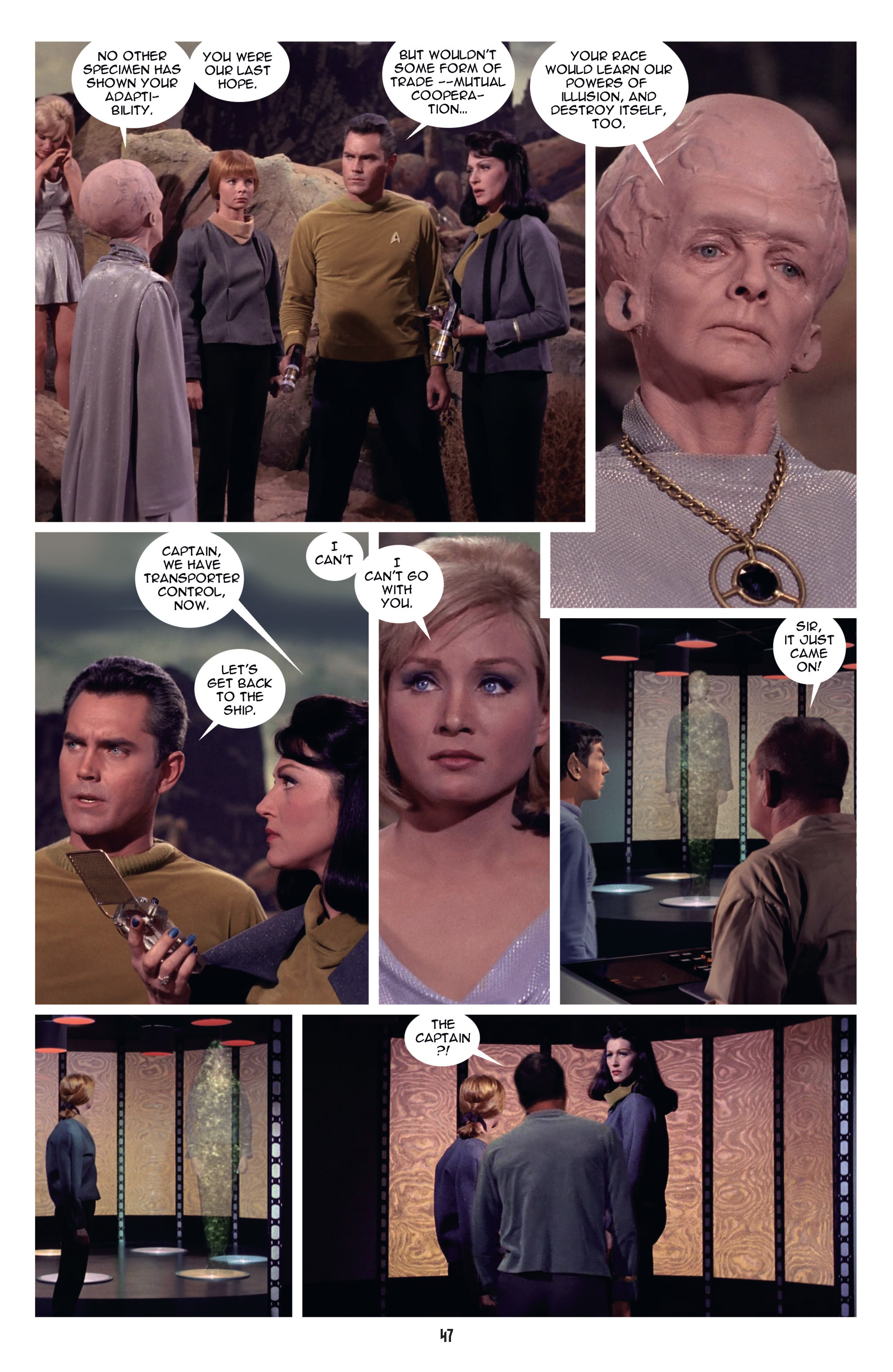 Read online Star Trek: New Visions Special: The Cage comic -  Issue # Full - 49