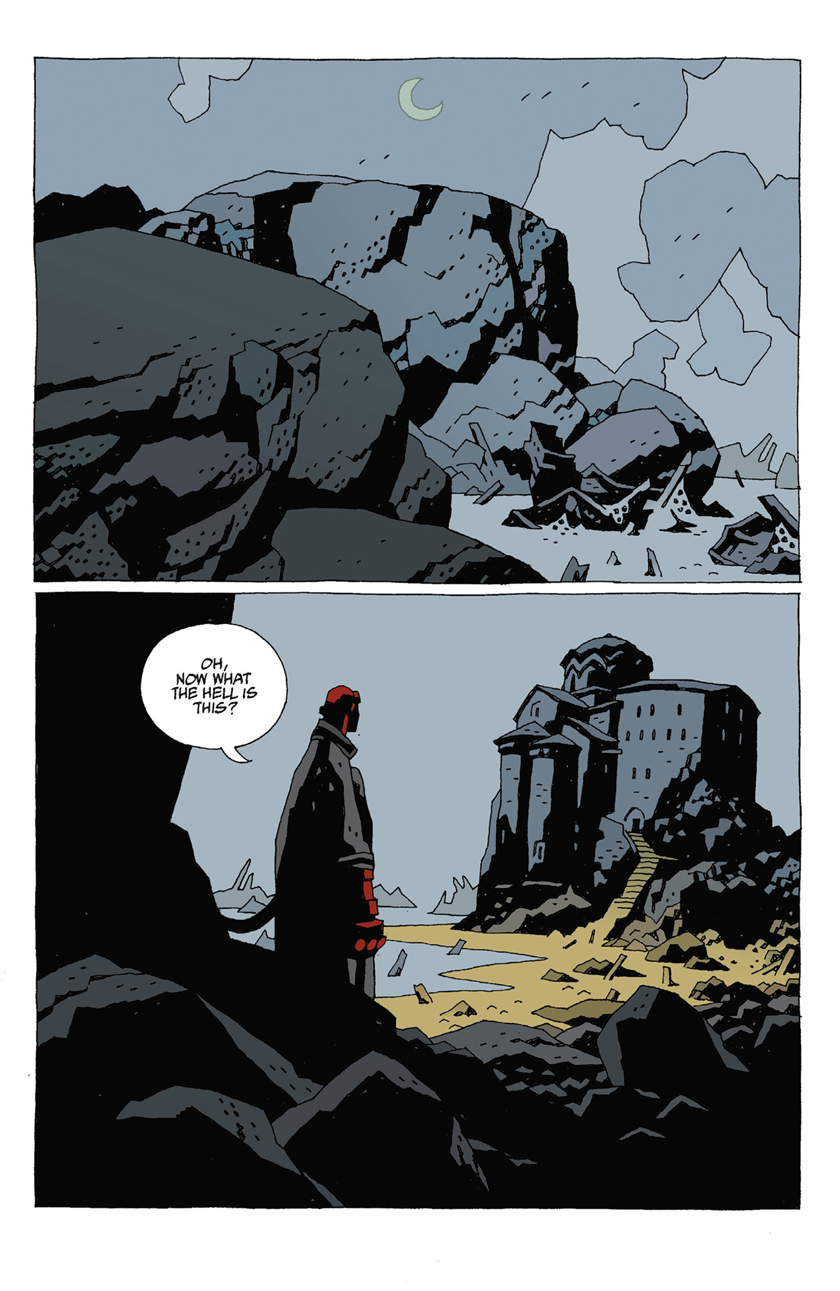 Read online Hellboy: Strange Places comic -  Issue # TPB - 79