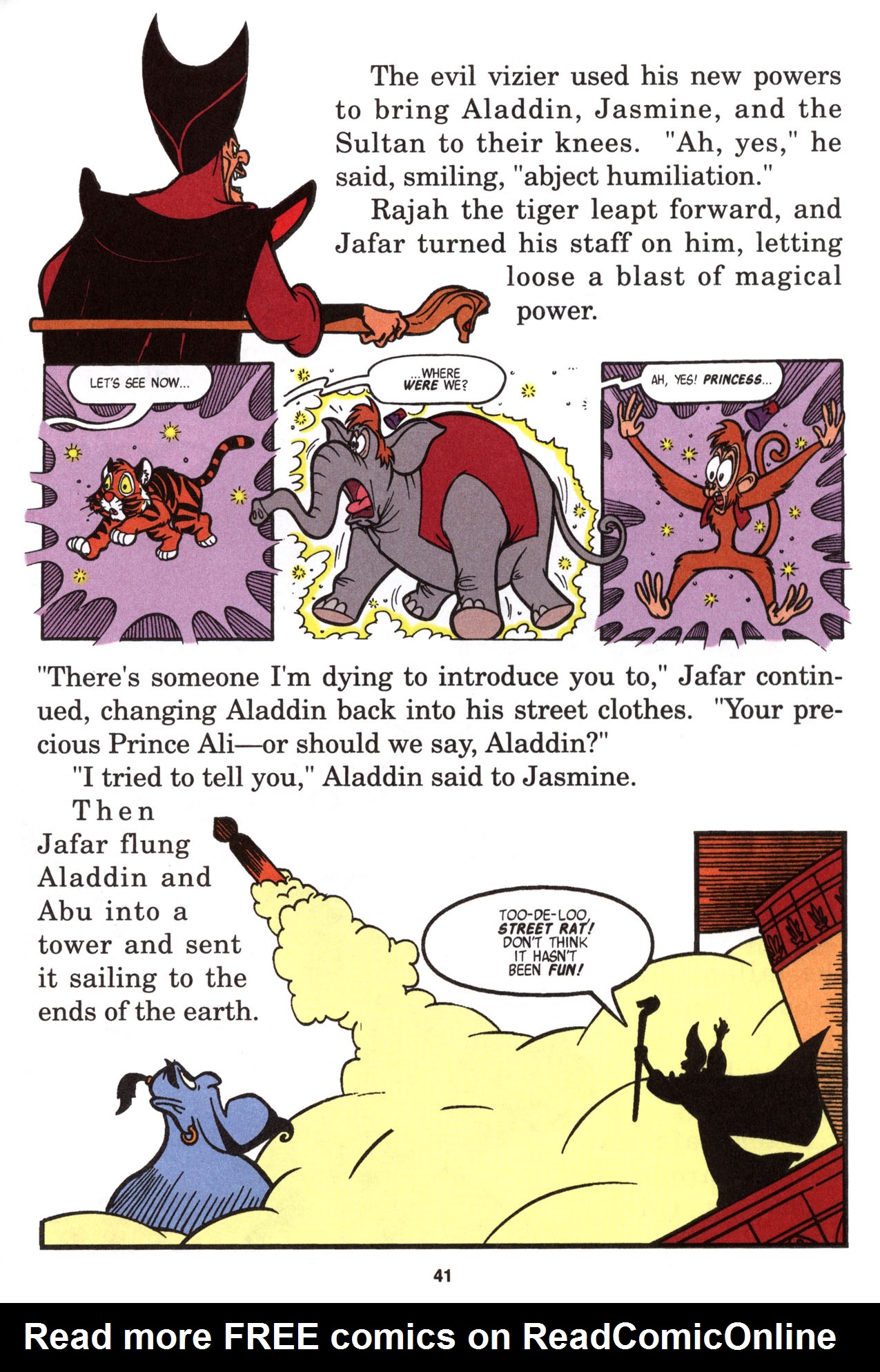 Read online Disney's Junior Graphic Novel Aladdin comic -  Issue # Full - 43