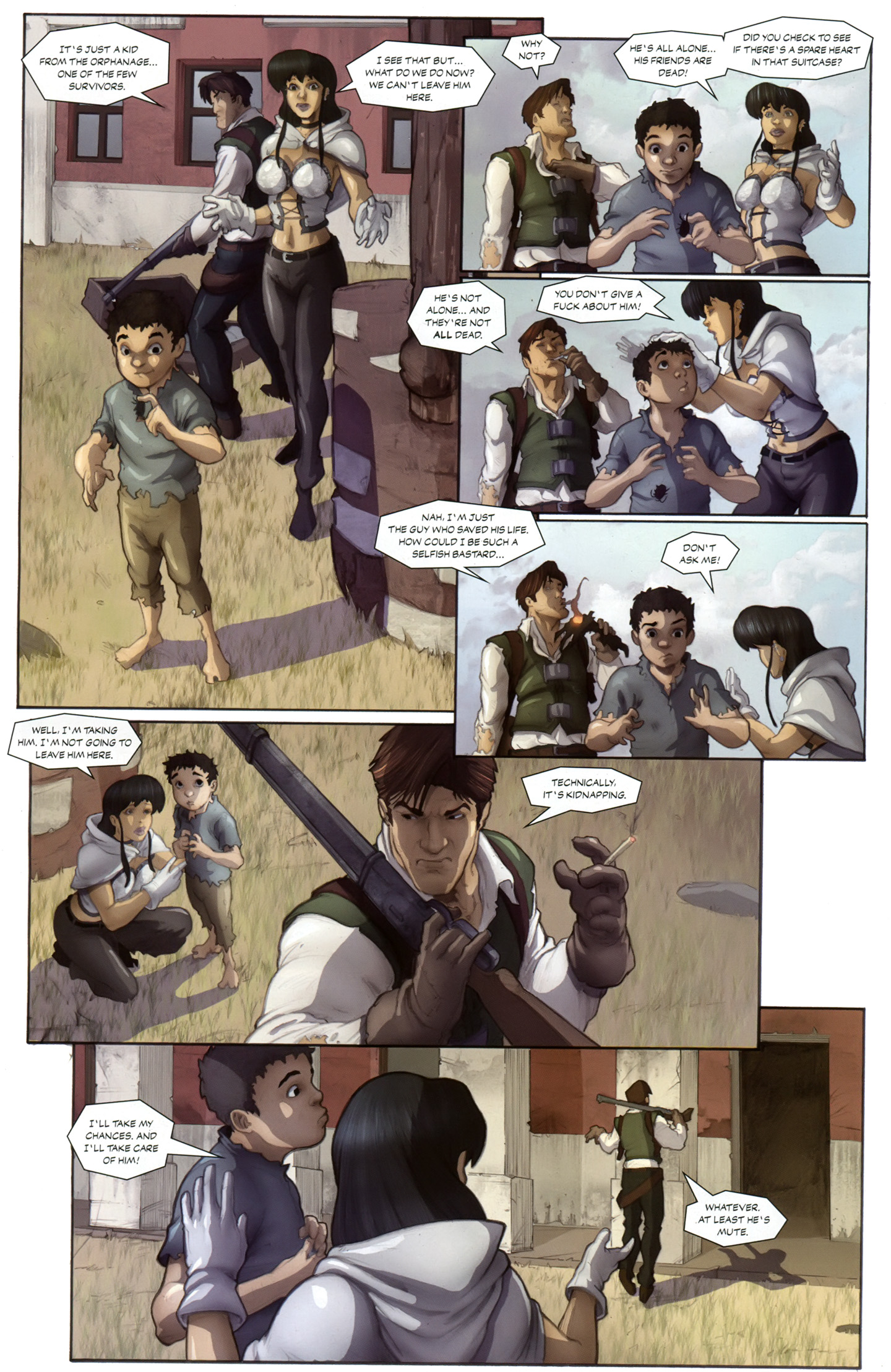 Read online Gore comic -  Issue #5 - 14