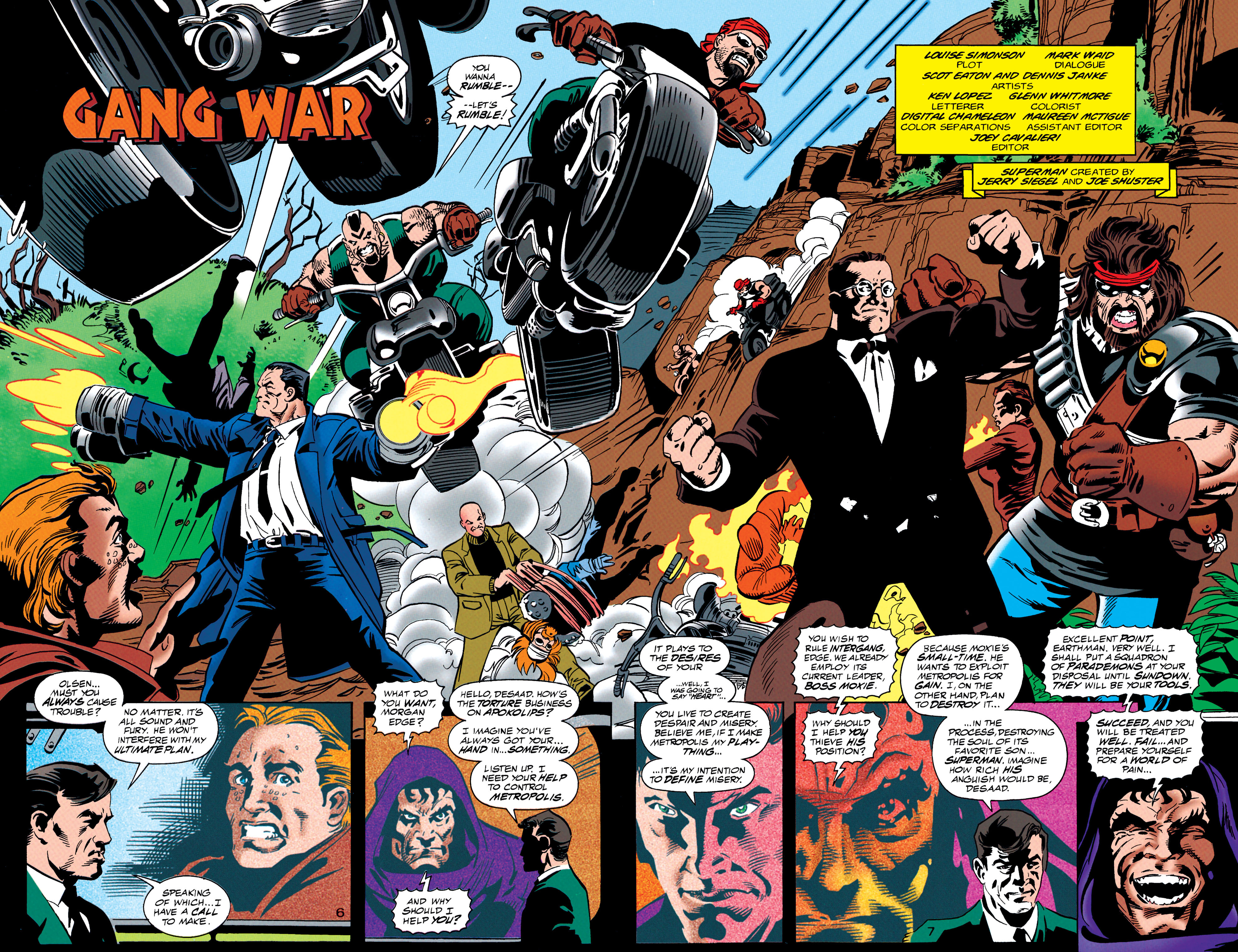 Read online Superman: The Man of Steel (1991) comic -  Issue #73 - 7
