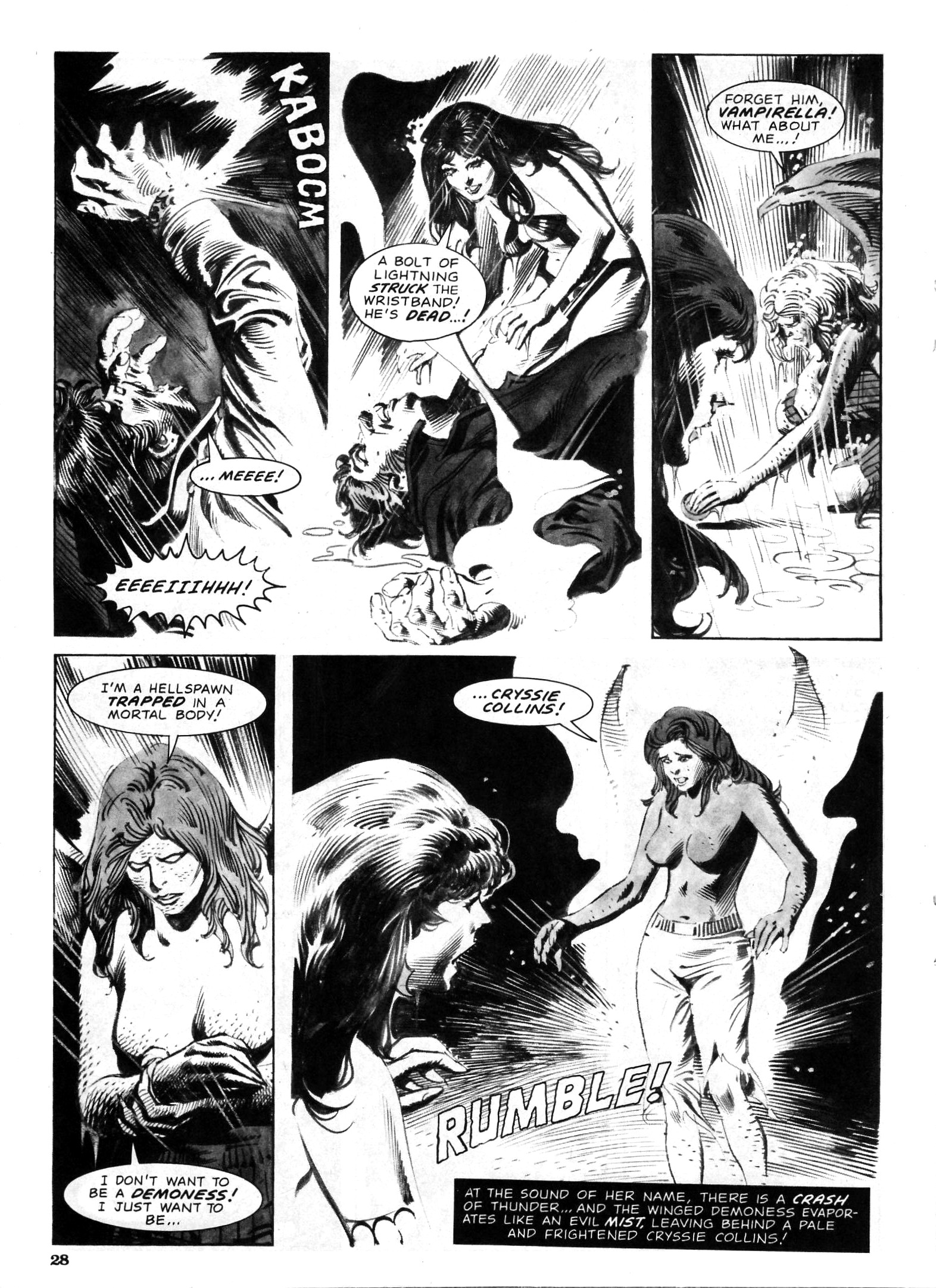Read online Vampirella (1969) comic -  Issue #92 - 28