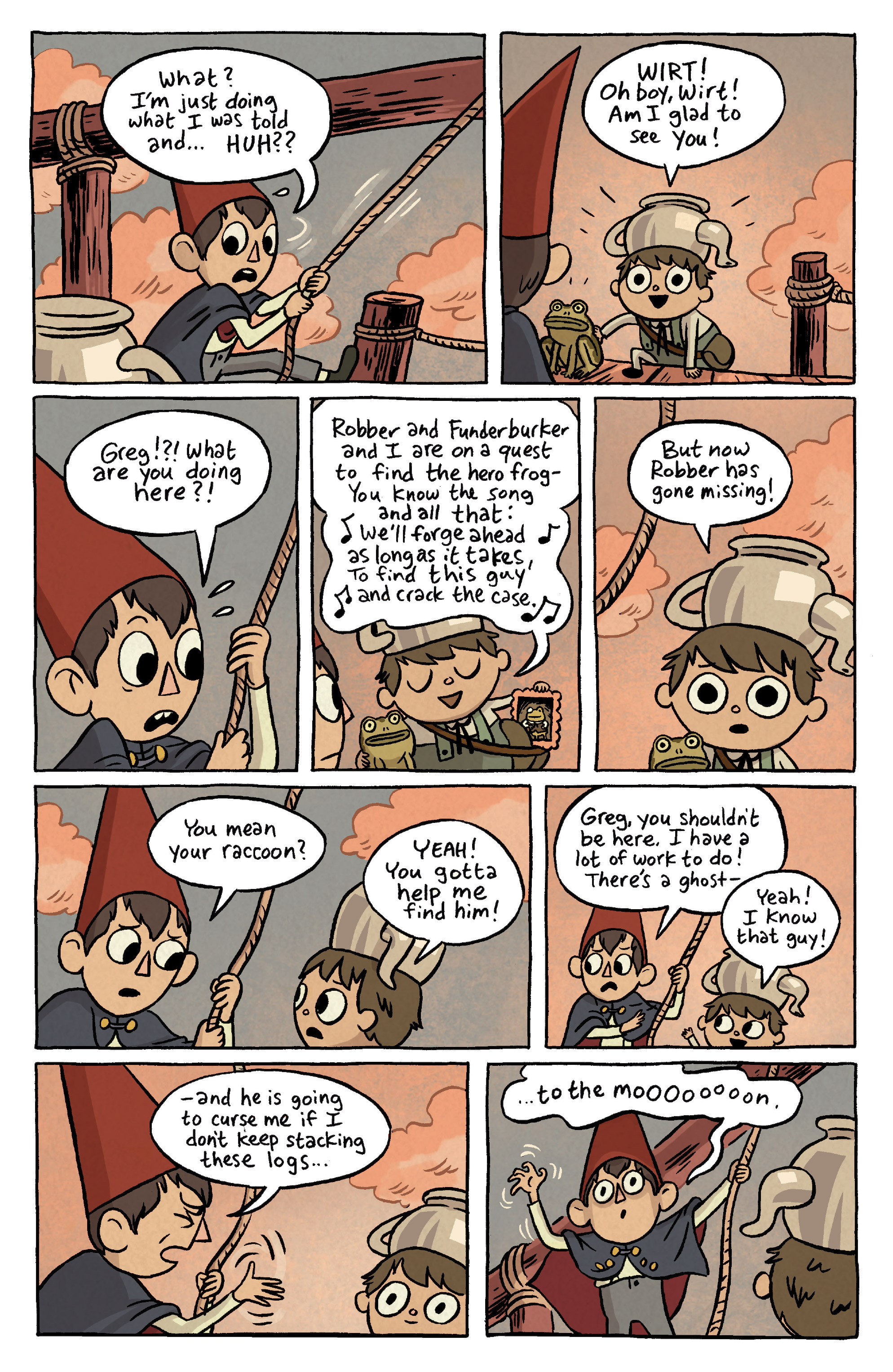 Read online Over the Garden Wall (2016) comic -  Issue #4 - 9