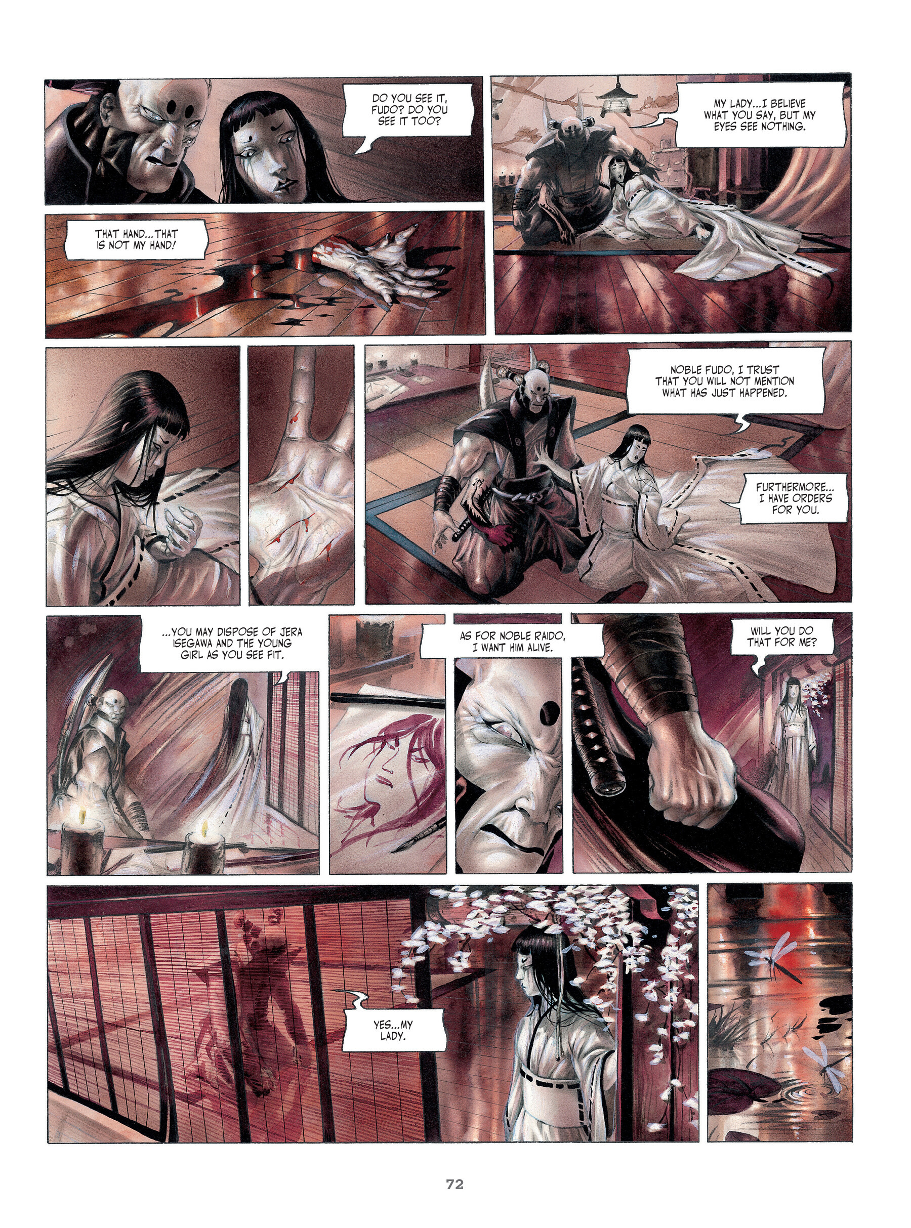 Read online Legends of the Pierced Veil: The Scarlet Blades comic -  Issue # TPB (Part 1) - 72