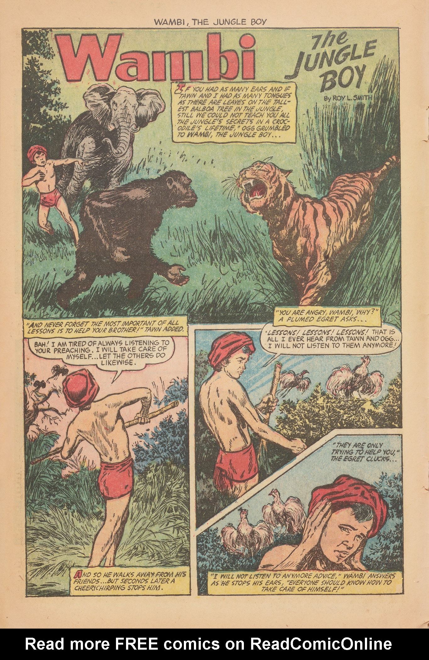 Read online Wambi Jungle Boy comic -  Issue #18 - 4