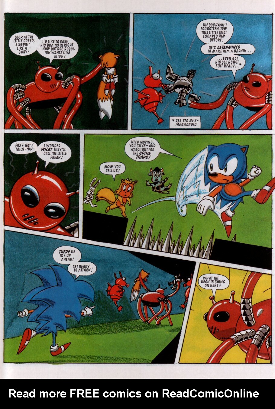 Read online Sonic the Comic comic -  Issue #5 - 6