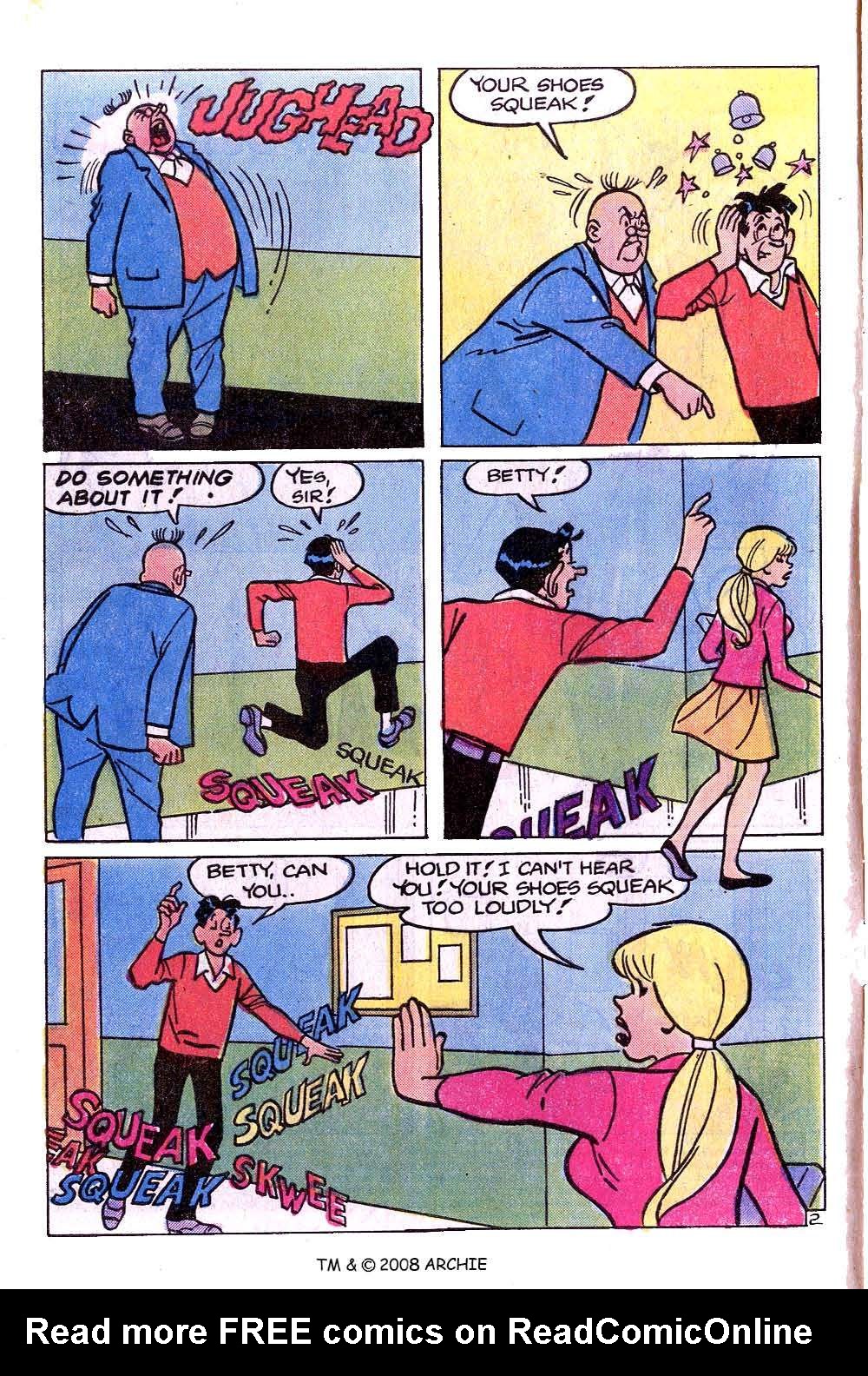 Read online Jughead (1965) comic -  Issue #288 - 4