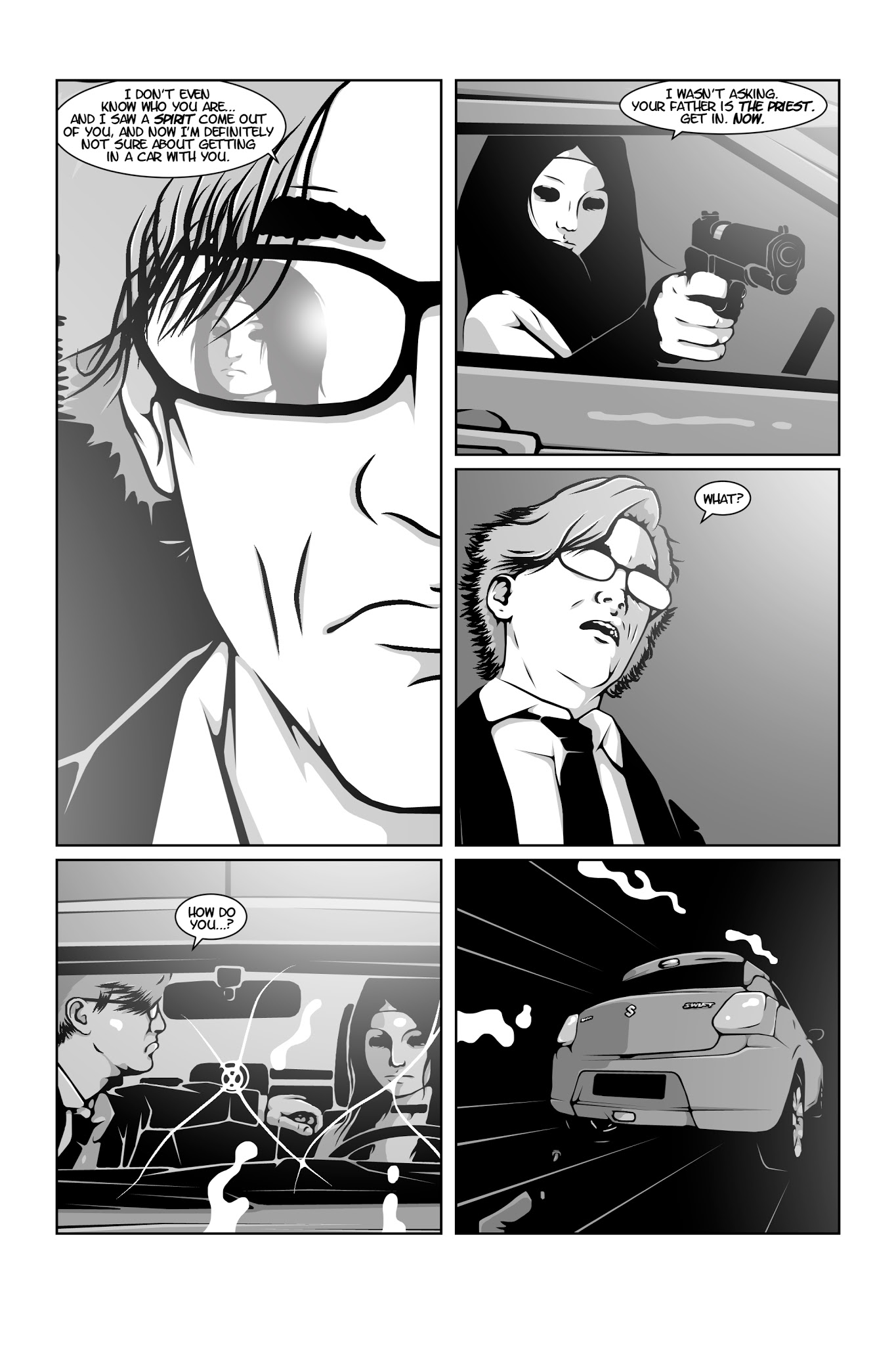 Read online Hollow Girl Vs. Demons comic -  Issue #1 - 9