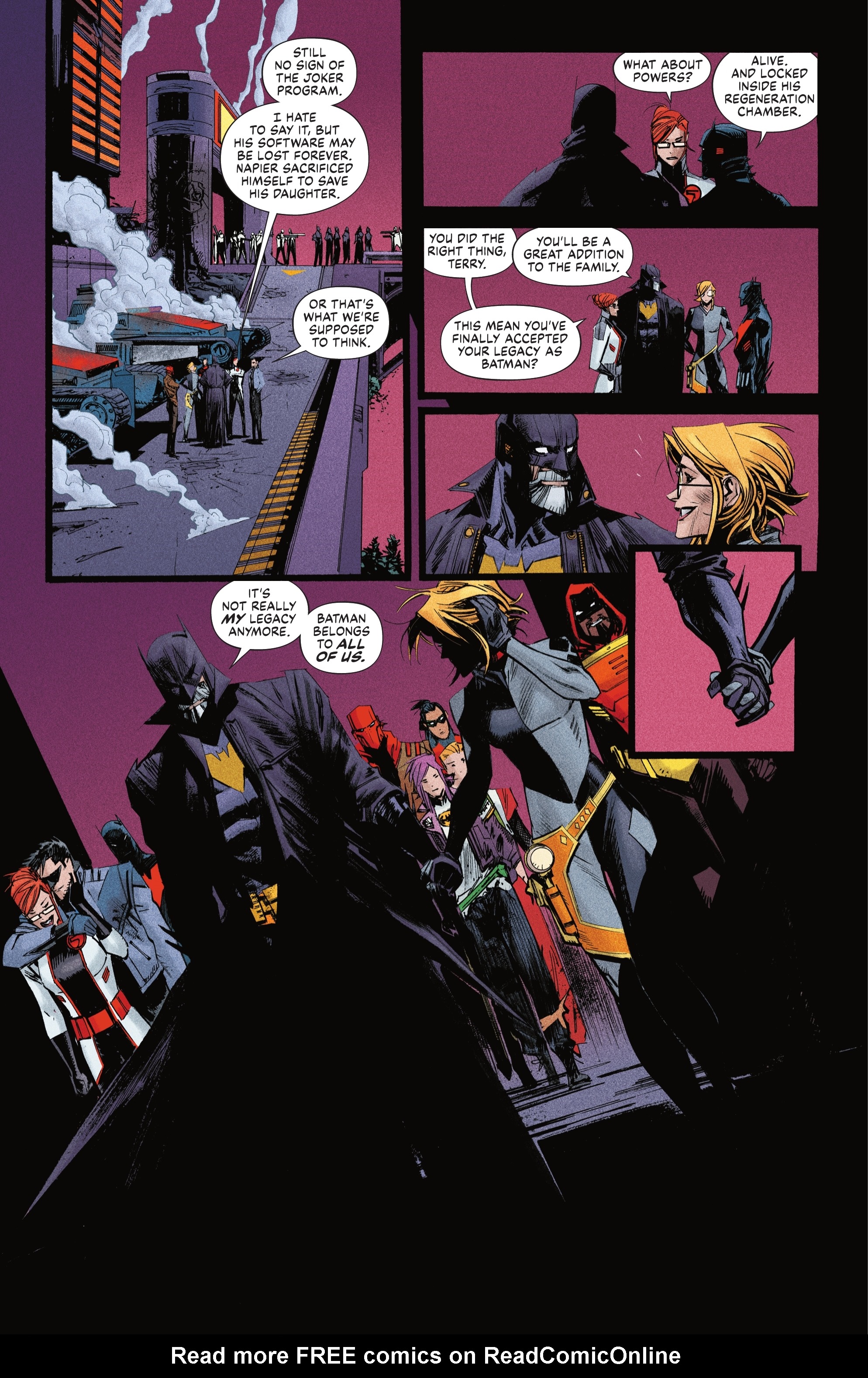 Read online Batman: Beyond the White Knight comic -  Issue #8 - 25