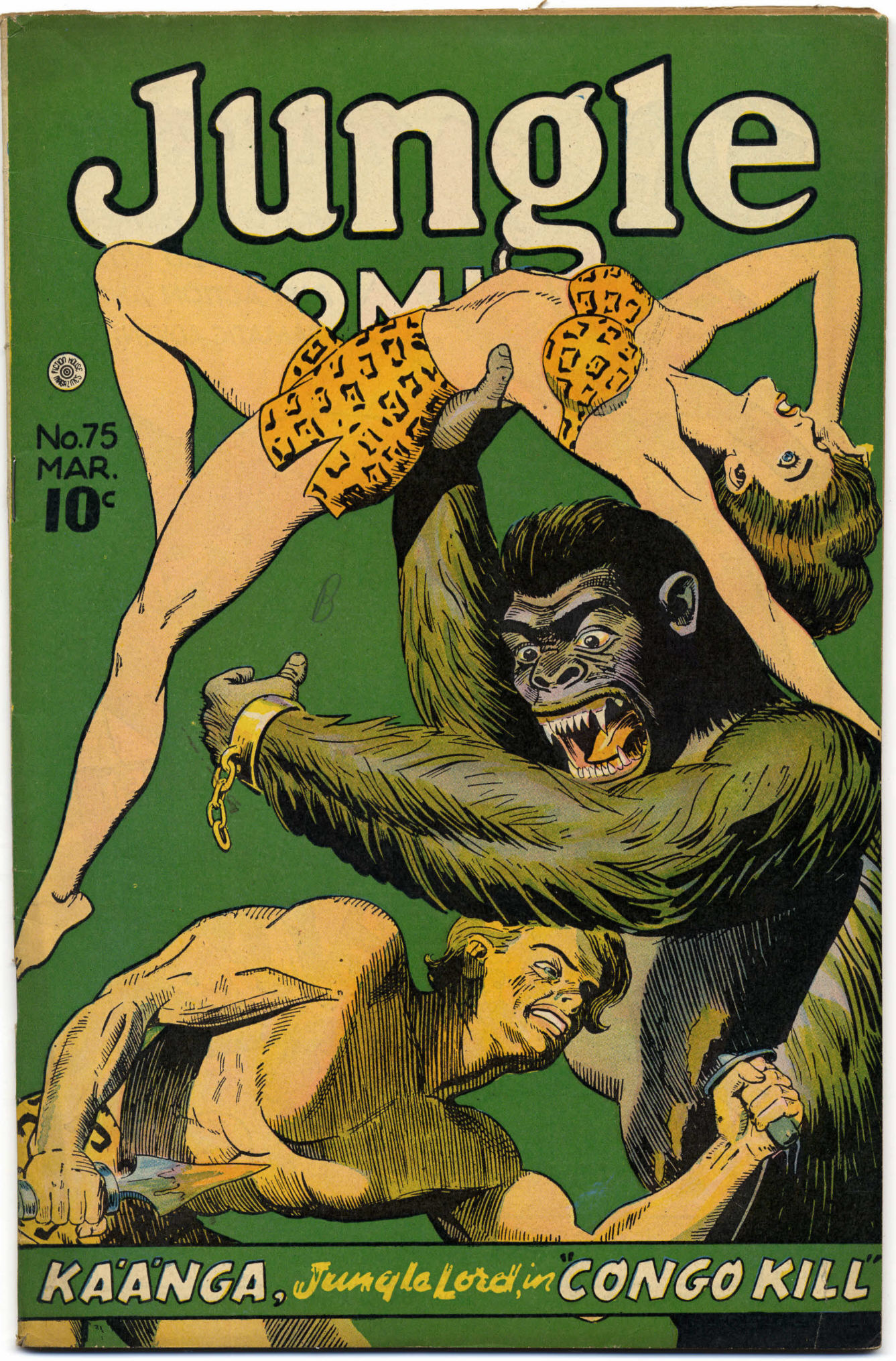 Read online Jungle Comics comic -  Issue #75 - 1