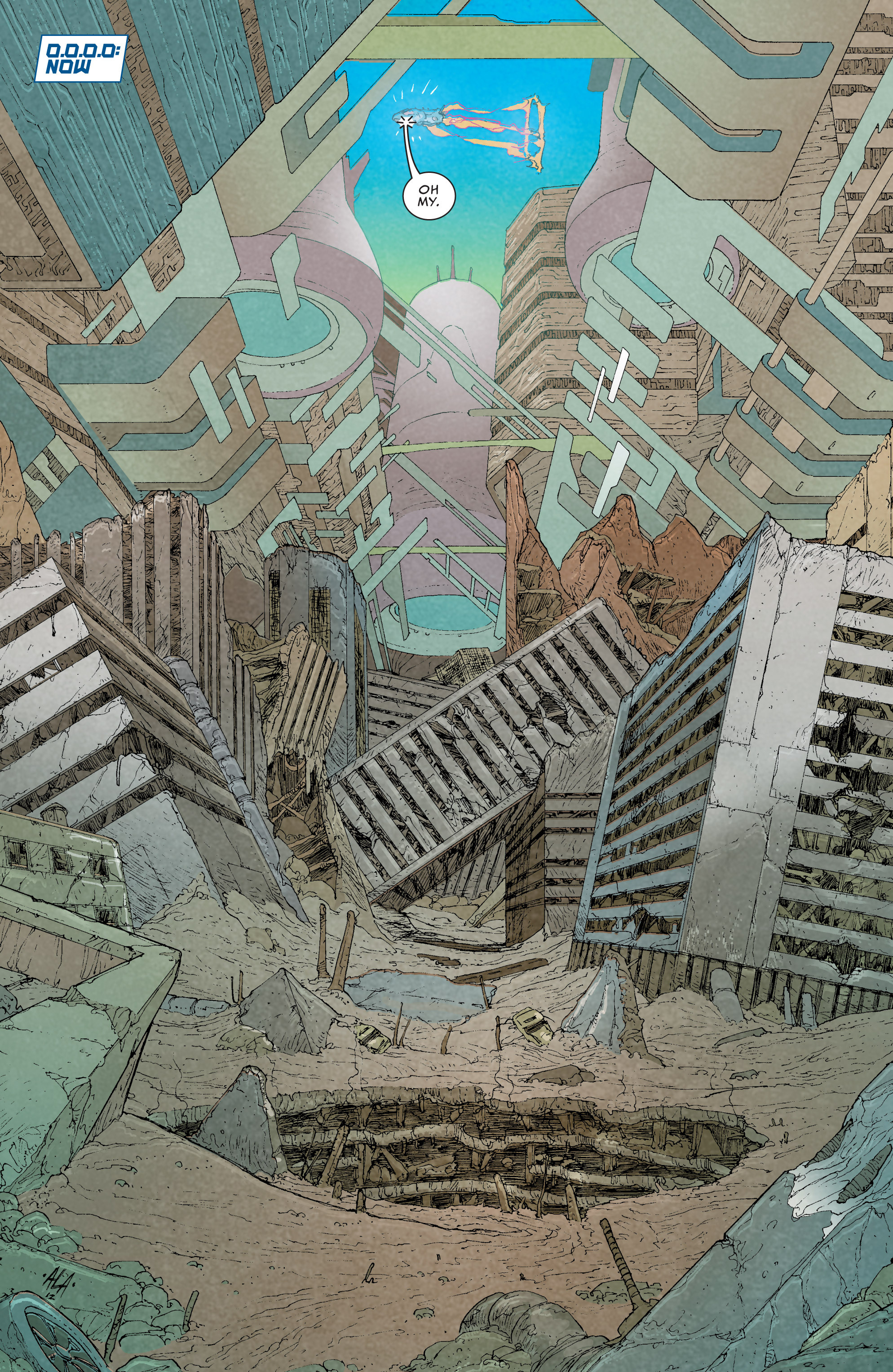 Read online Fantastic Four (2013) comic -  Issue #5AU - 6