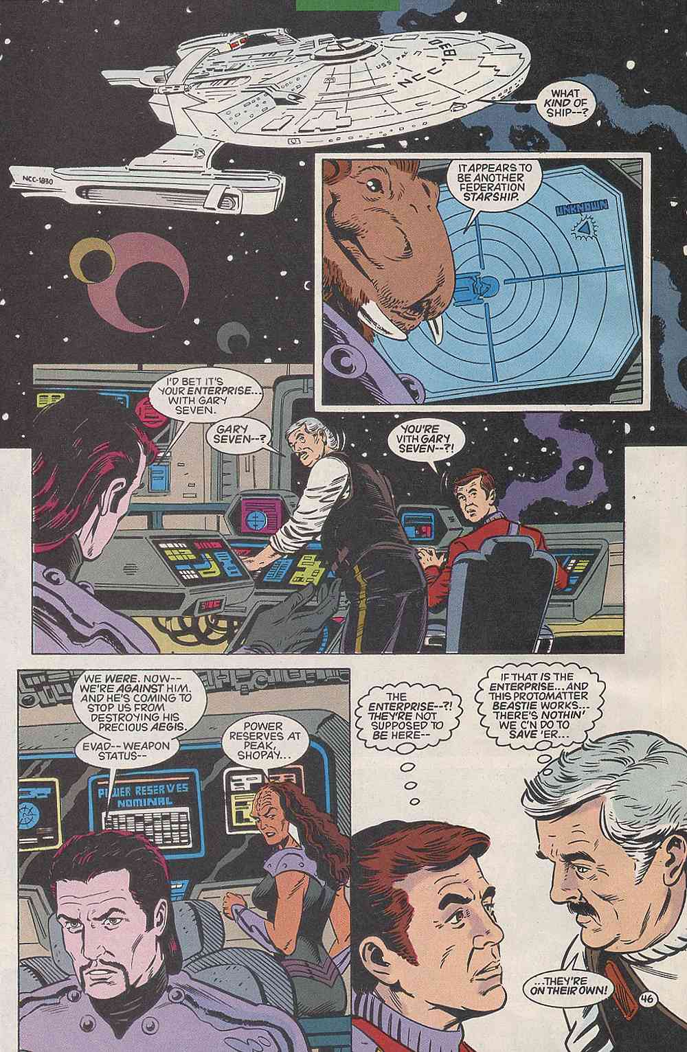 Read online Star Trek (1989) comic -  Issue #50 - 47