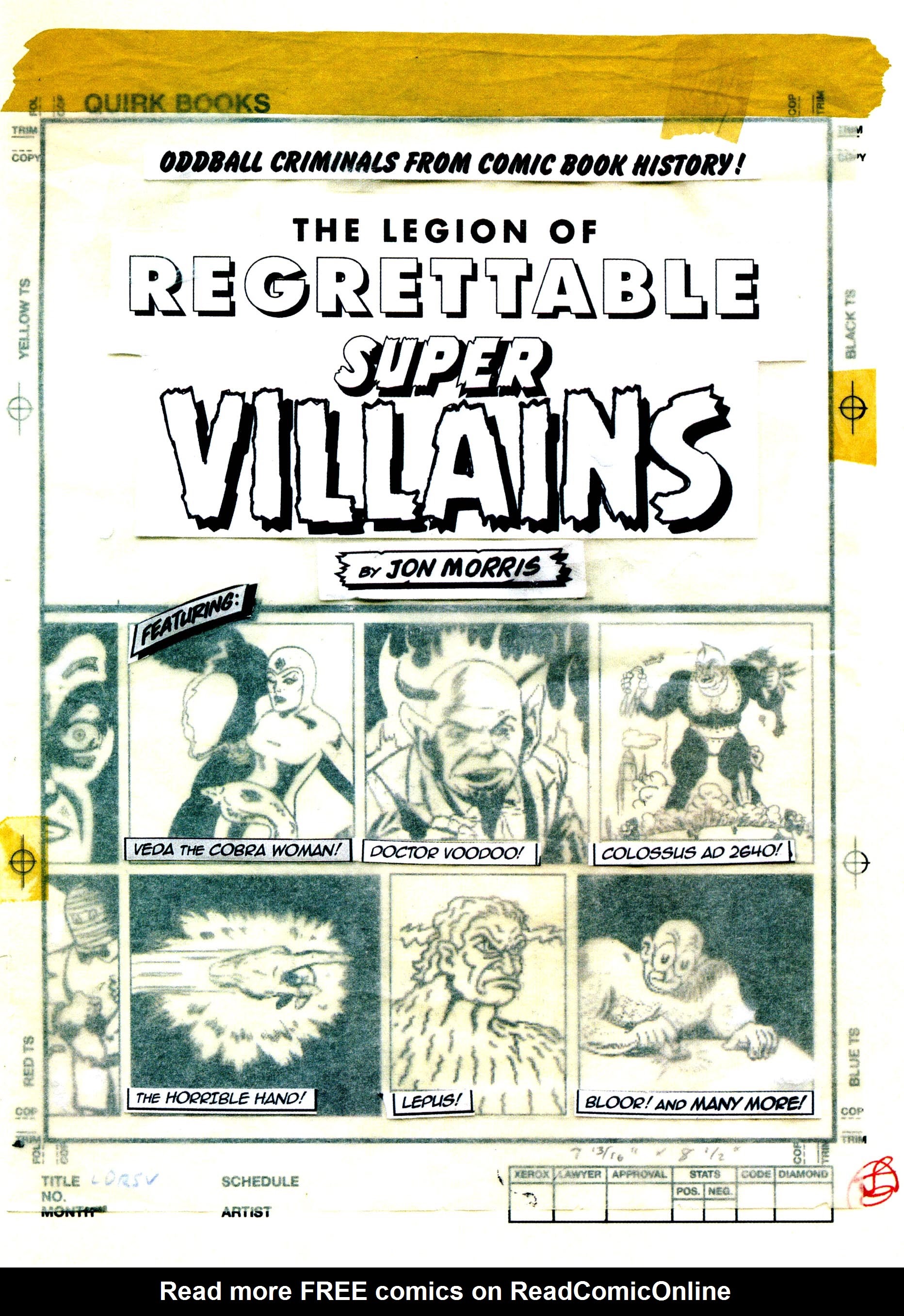 Read online The Legion of Regrettable Super Villians comic -  Issue # TPB (Part 1) - 2