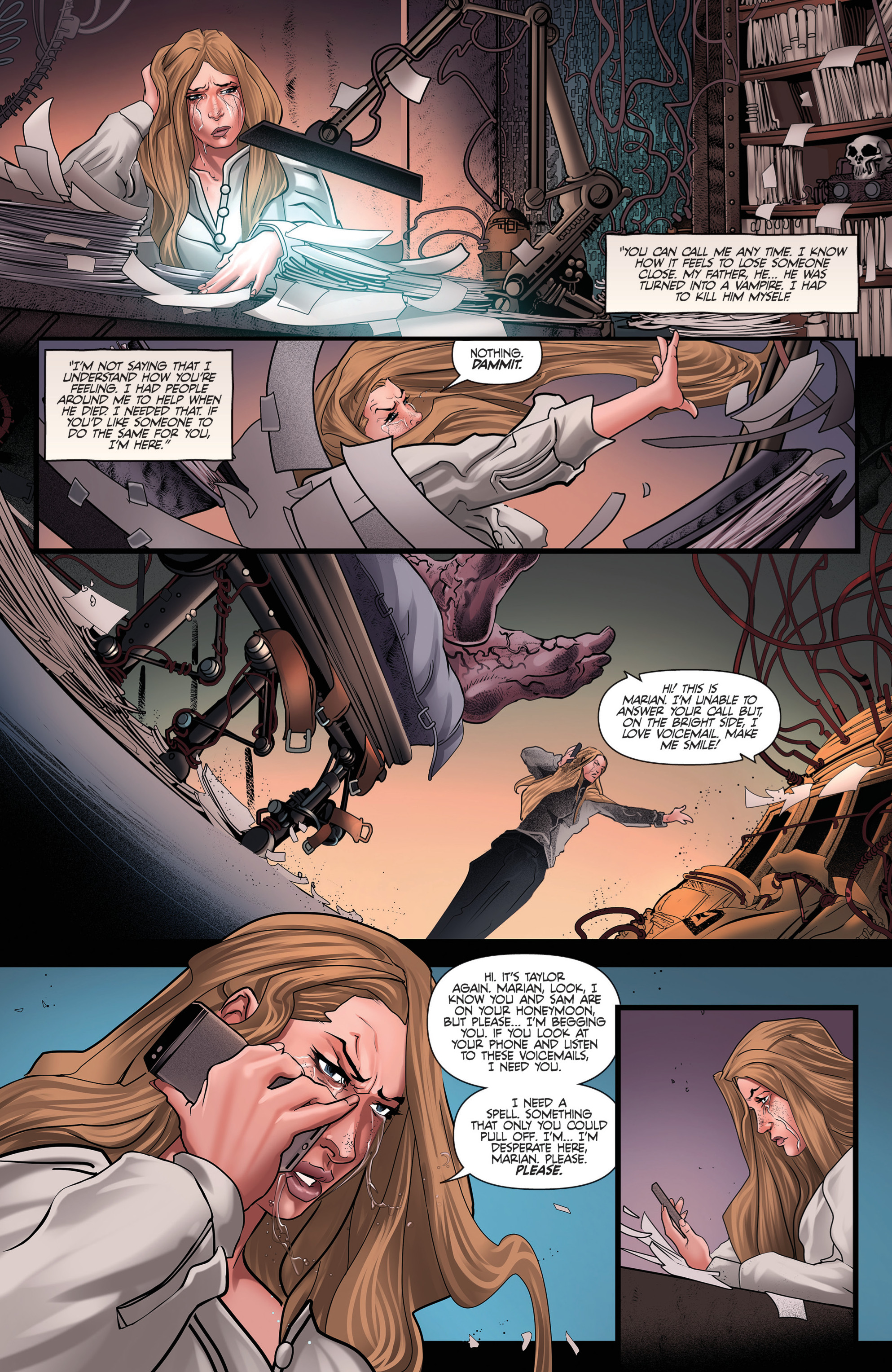 Read online Van Helsing vs Frankenstein comic -  Issue #2 - 12