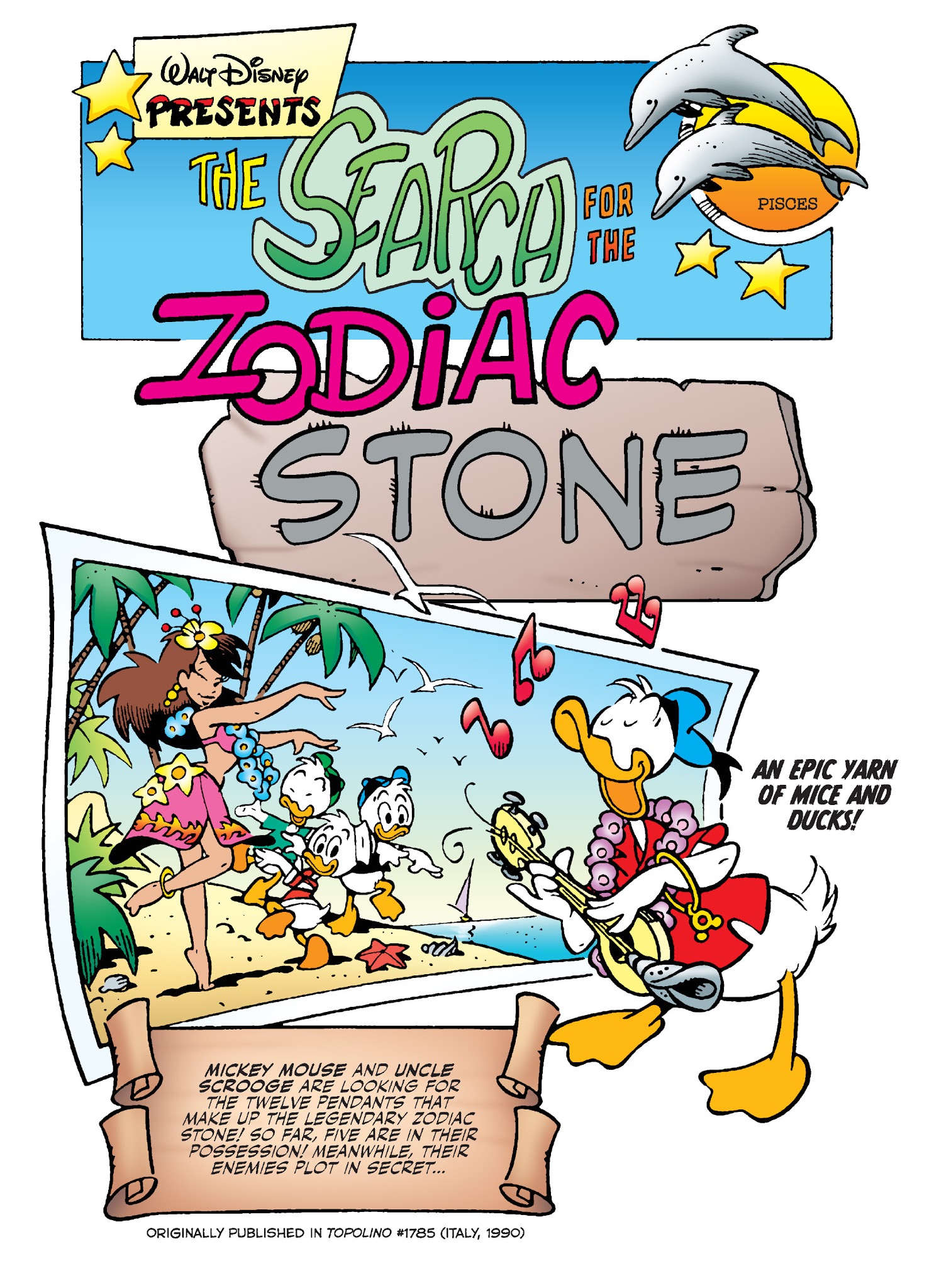 Read online Mickey and Donald: The Search For the Zodiac Stone comic -  Issue # TPB - 156