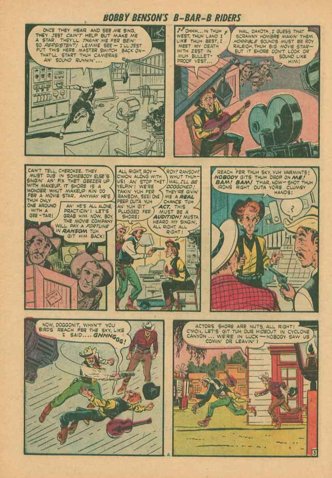 Read online Bobby Benson's B-Bar-B Riders comic -  Issue #2 - 14