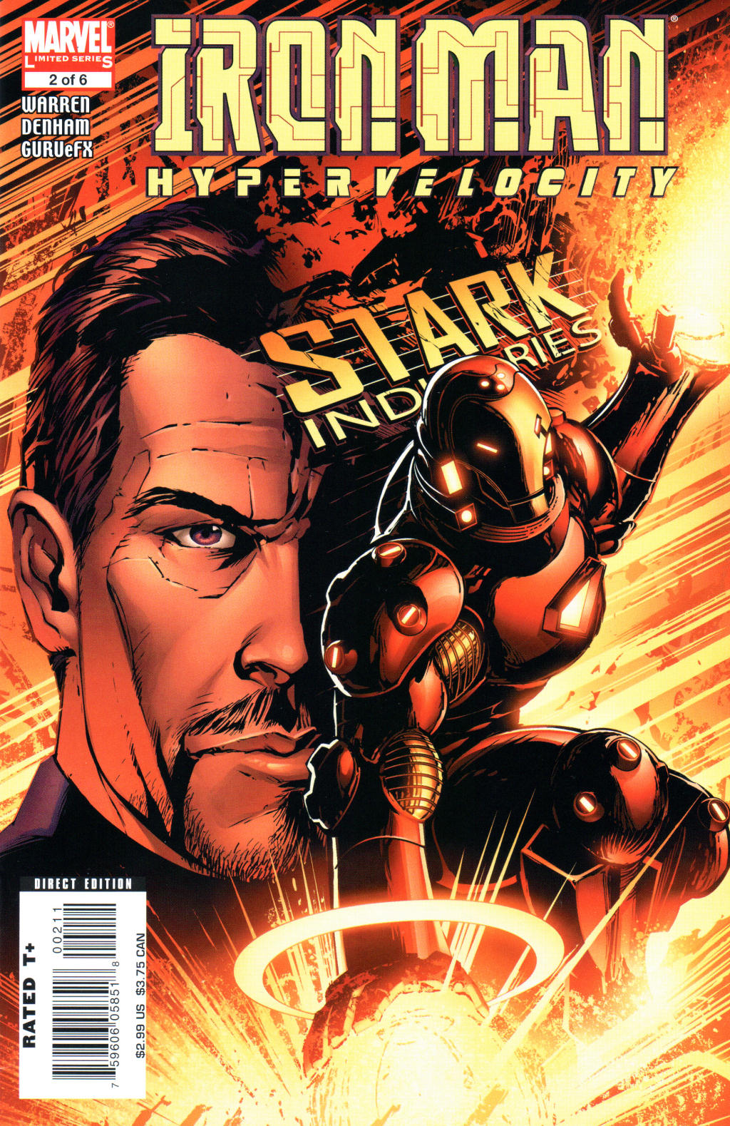Read online Iron Man: Hypervelocity comic -  Issue #2 - 1