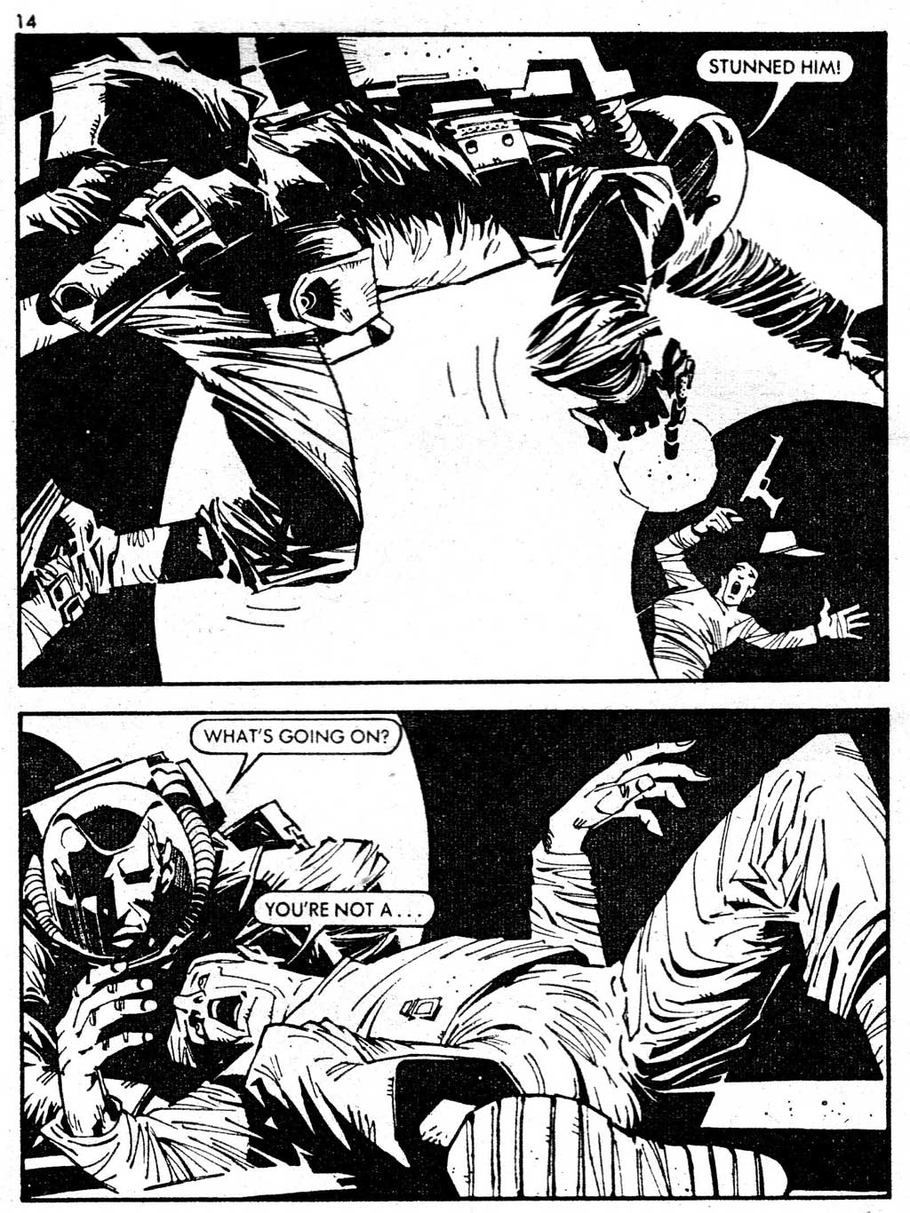 Read online Starblazer comic -  Issue #71 - 14