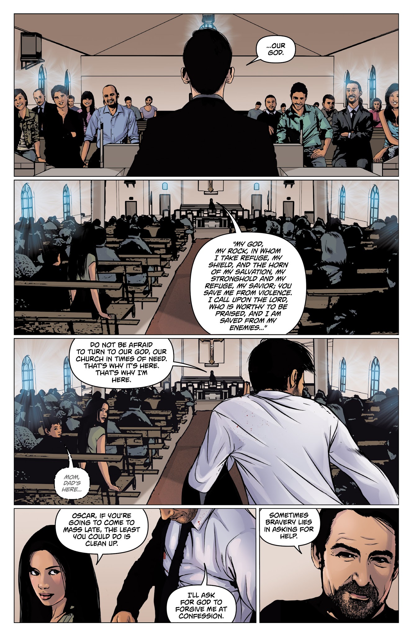Read online Heroes: Vengeance comic -  Issue #3 - 4