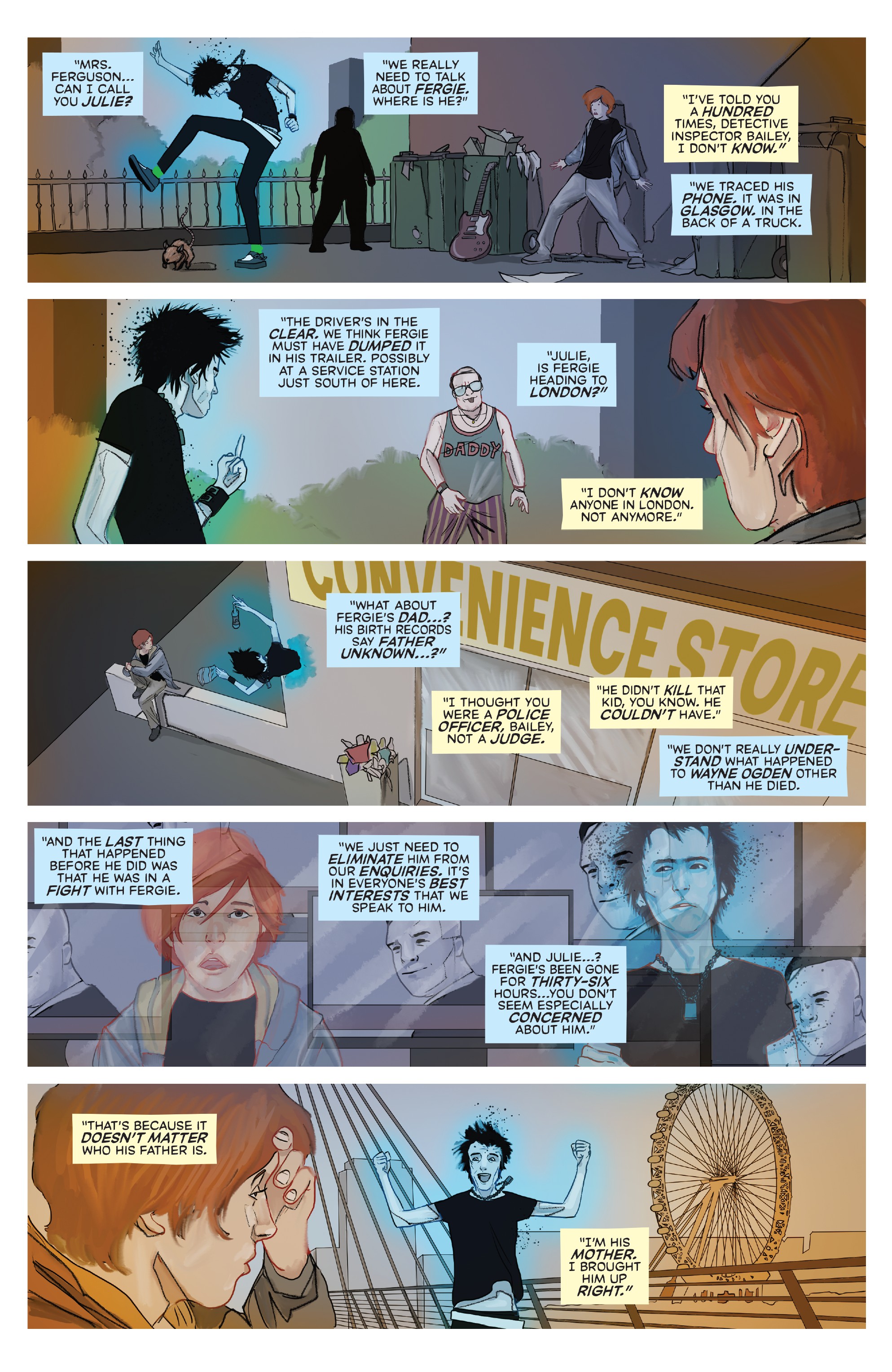 Read online Punks Not Dead: London Calling comic -  Issue #1 - 5