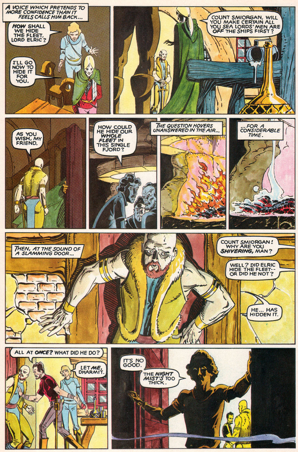 Read online Marvel Graphic Novel comic -  Issue #2 - Elric - The Dreaming City - 12
