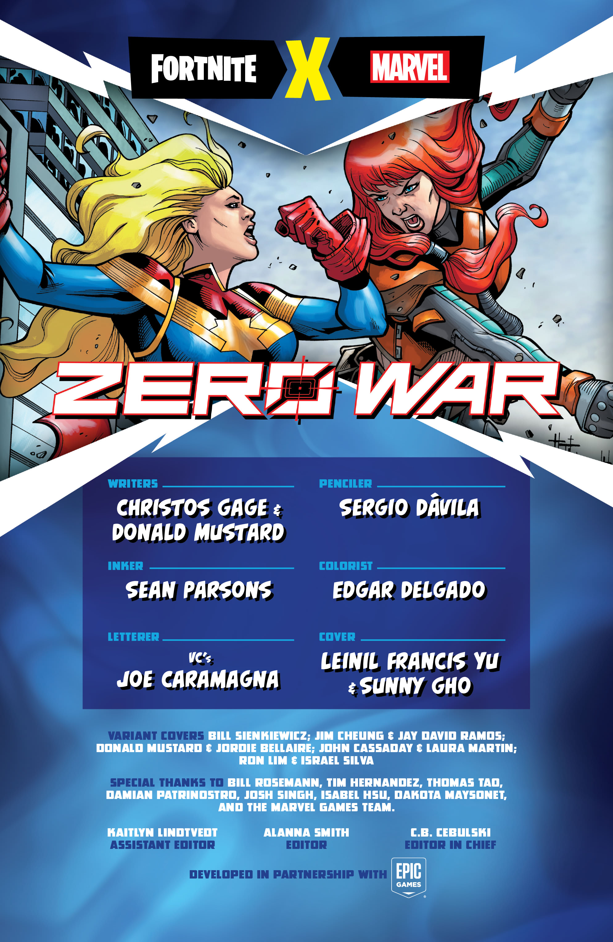 Read online Fortnite X Marvel: Zero War comic -  Issue #1 - 32