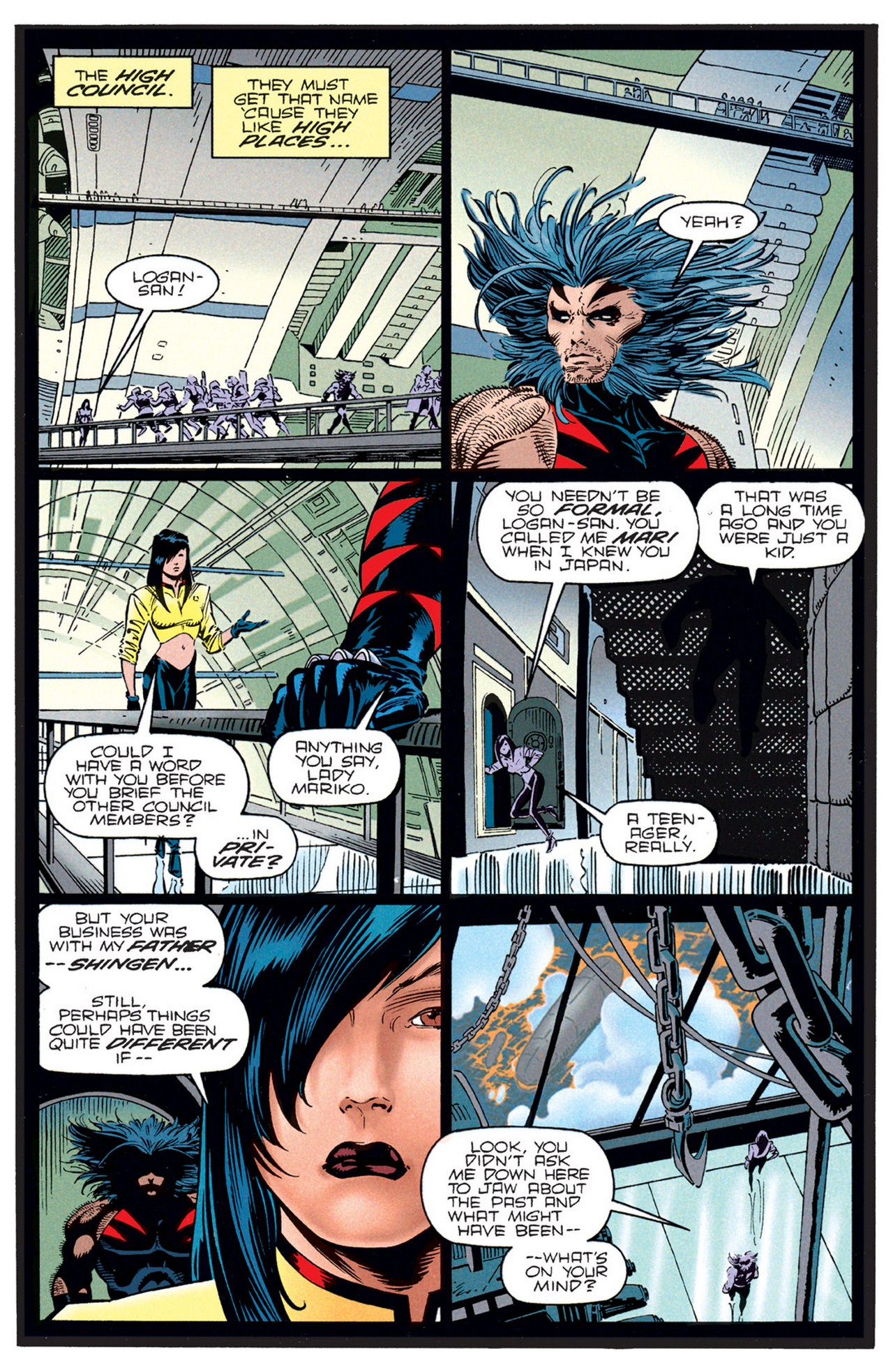 Read online Weapon X (1995) comic -  Issue #2 - 9