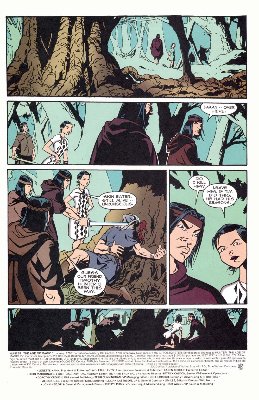 Read online Hunter:  The Age of Magic comic -  Issue #5 - 2