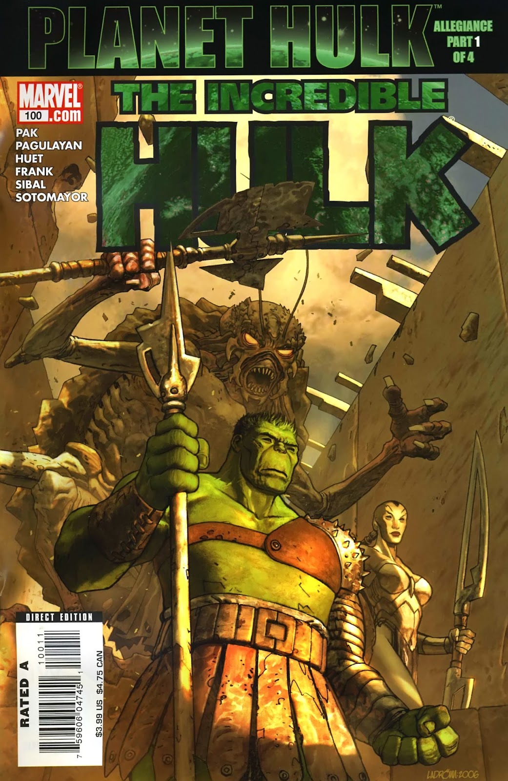 The Incredible Hulk (2000) 100 Page 1